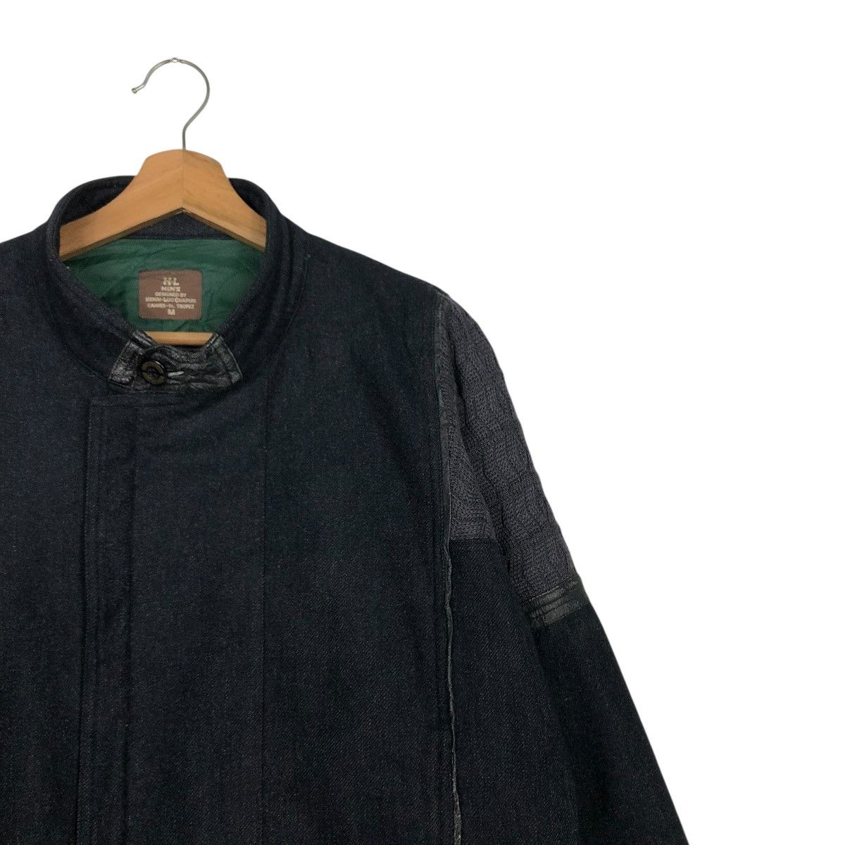 Japanese Brand 🔥VINTAGE BOMBER JACKET WOOL HENRI LUC CHAPUIS ISSEY MIYAKE Size US M / EU 48-50 / 2 - 8 Thumbnail