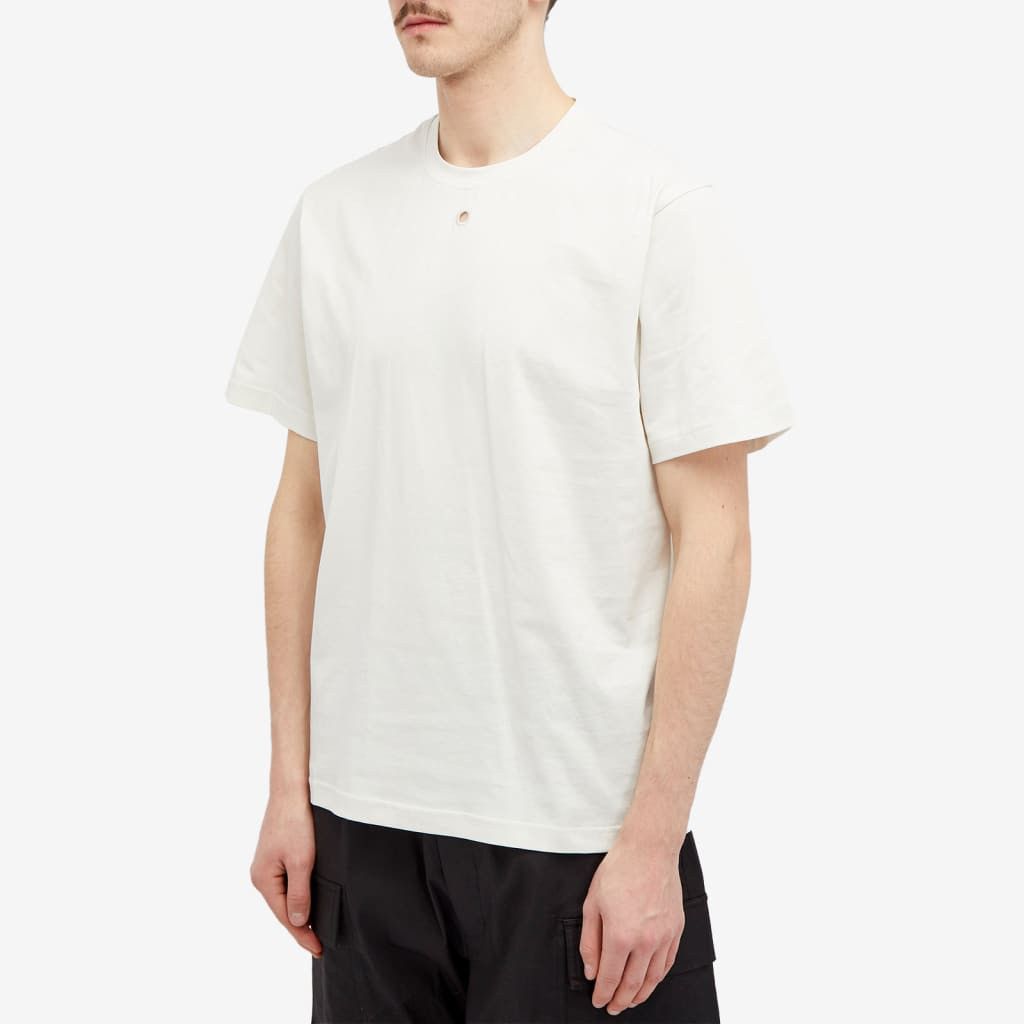 Craig Green EMBROIDERED Hole T-Shirt Chalk Size US M / EU 48-50 / 2 - 2 Thumbnail