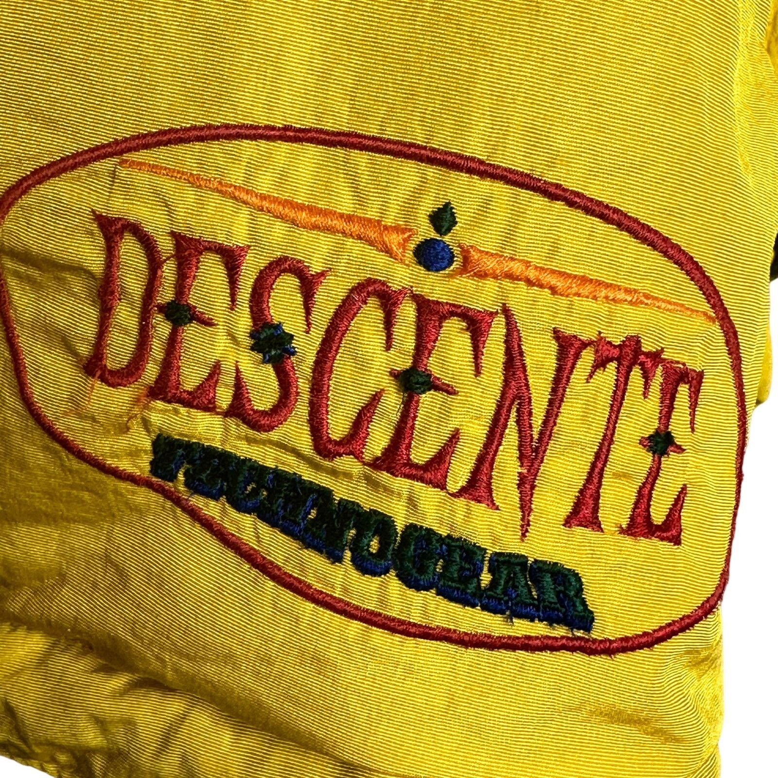 Descente Descente 90s Rare VNTG HalfZip Yellow Parka Aztec Ski Jacket Size US M / EU 48-50 / 2 - 20 Thumbnail