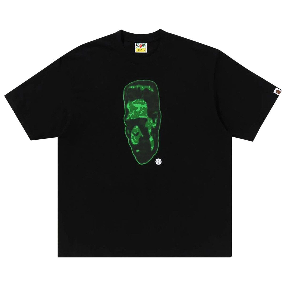 A Bathing Ape Spray Frankenstien Relaxed T Shirt XXL