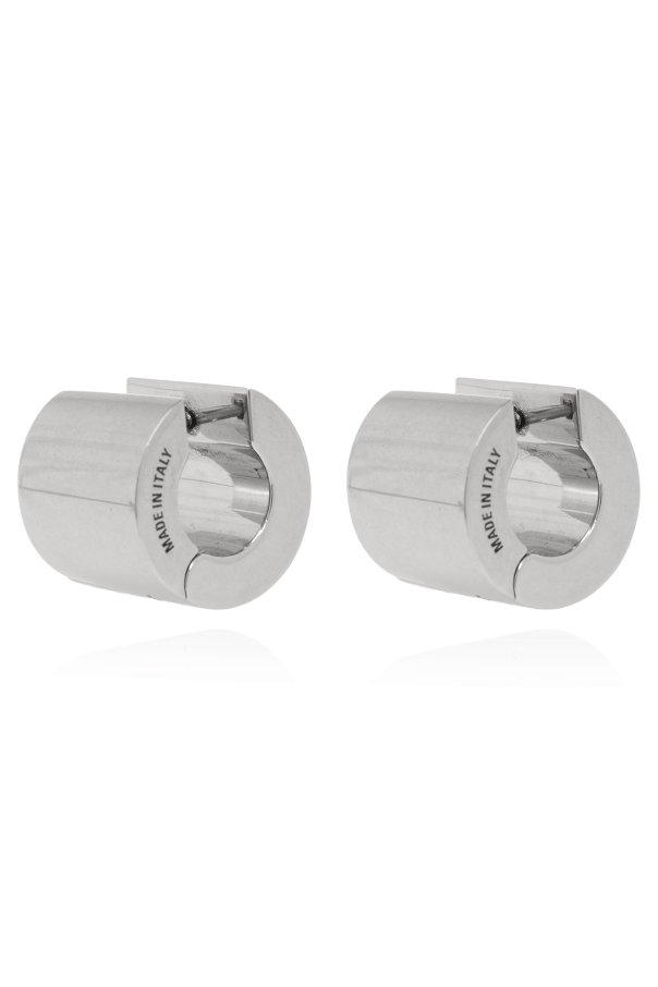 Balenciaga o1s1rm0825 Size: OS / Unisex Garage Earrings in Silver Size ONE SIZE - 4 Thumbnail