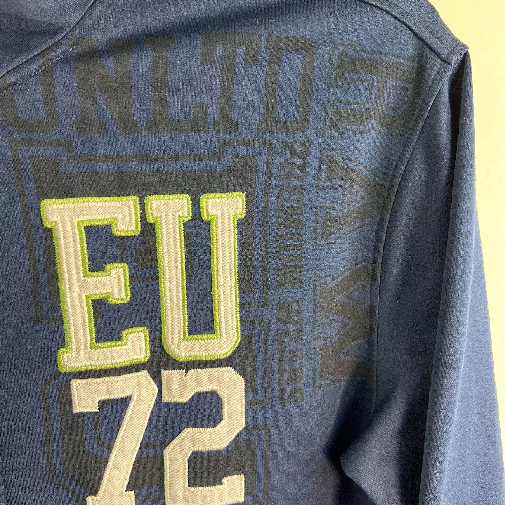 Ecko Unltd. ECKO Unltd. EU 72 Zip Jacket Mens Size XL Blue Size US XL / EU 56 / 4 - 5 Thumbnail
