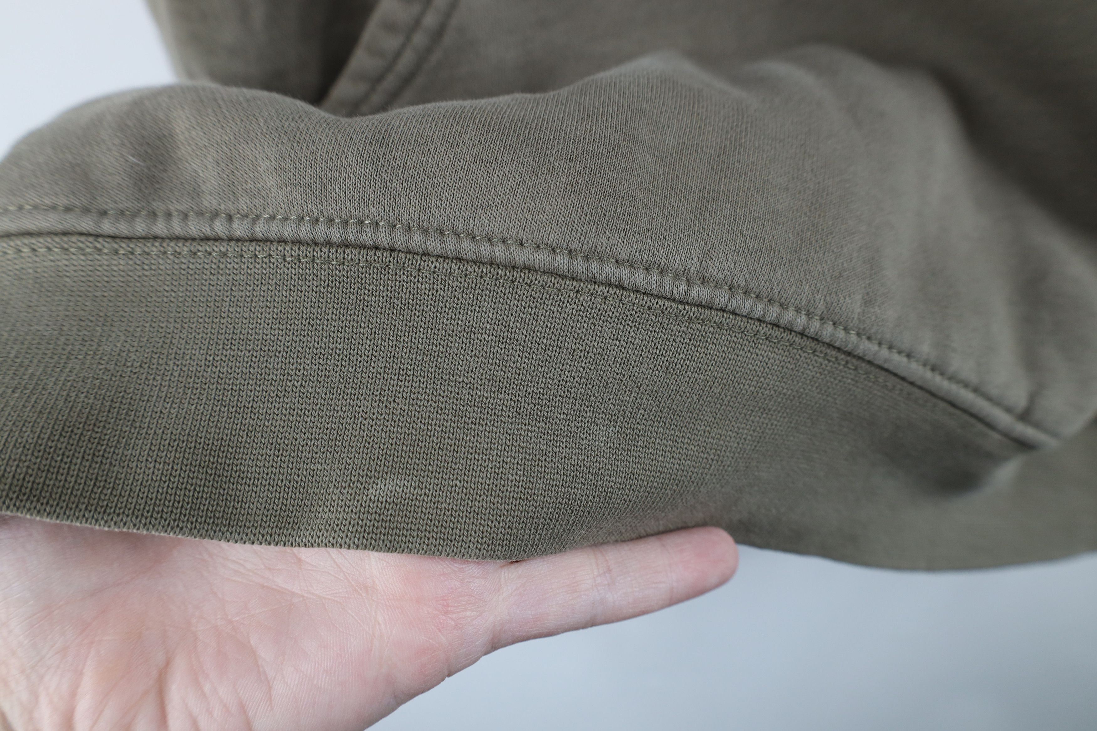 Vintage Vintage Y2K Streetwear Blank Hoodie Sweatshirt Olive Green Size US M / EU 48-50 / 2 - 7 Thumbnail