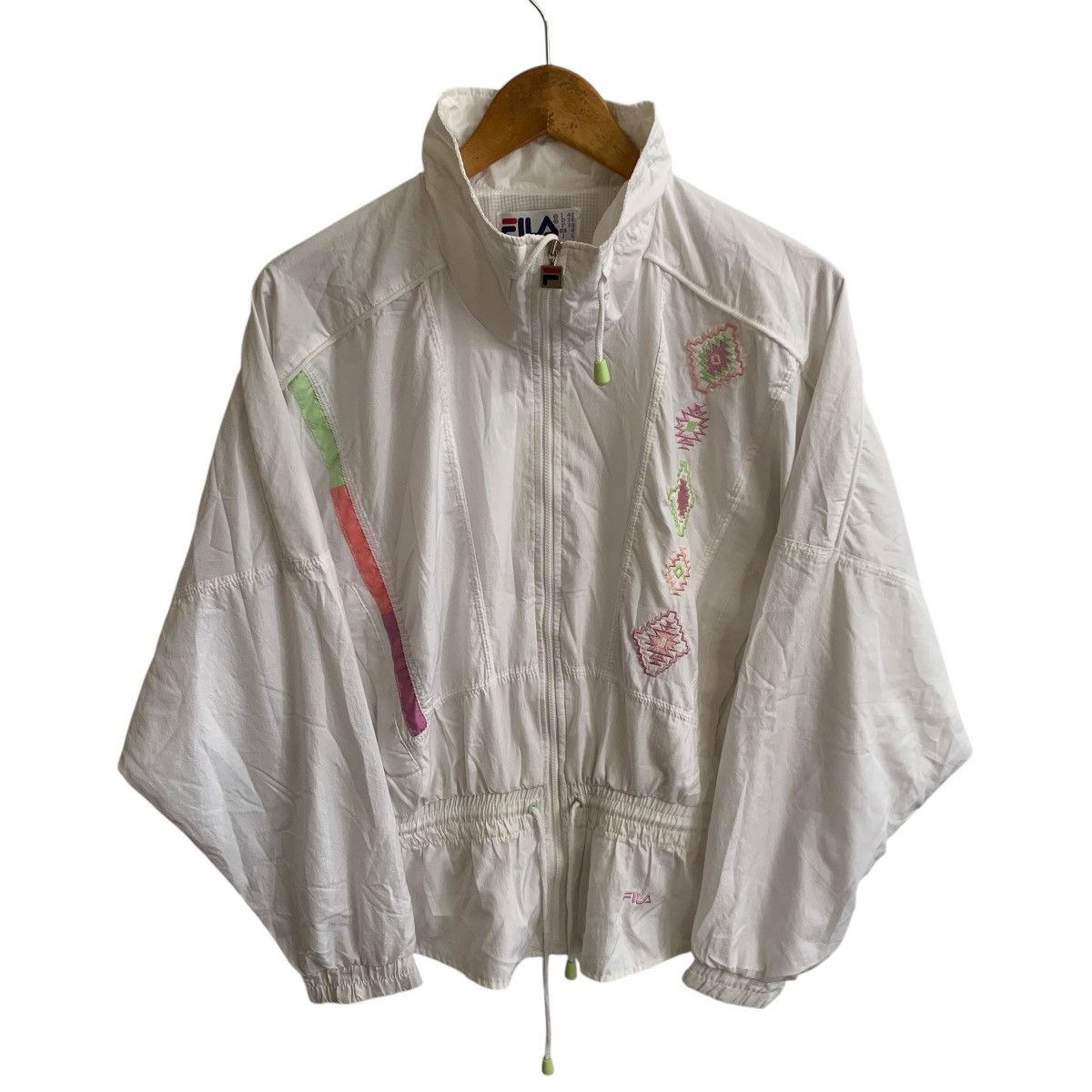 Fila × Vintage Vintage Fila Windbreaker Sweater Blouse Style Size M / US 6-8 / IT 42-44 - 1 Thumbnail