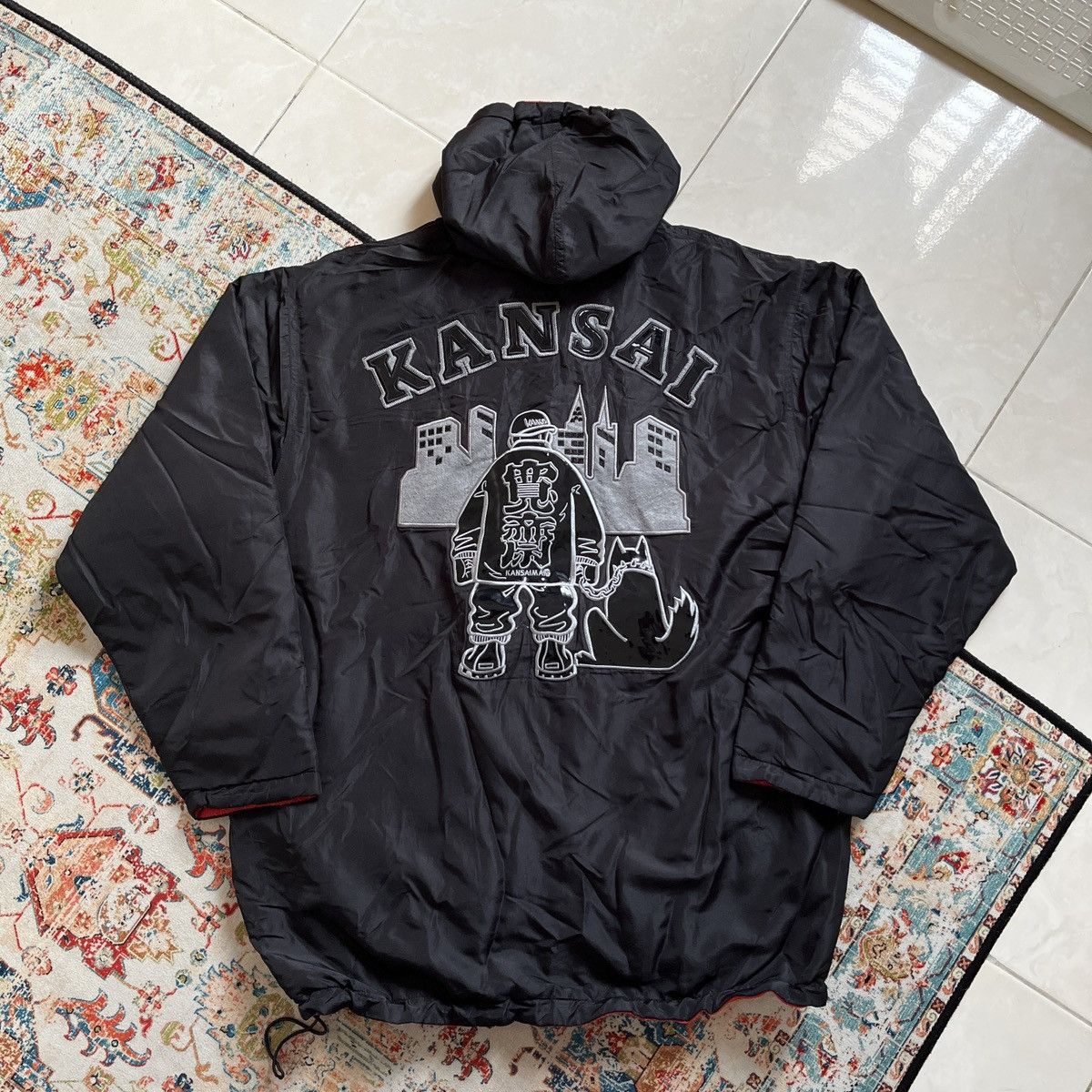 Kansai Yamamoto Vintage RARE Kansai Man sub culture reversible jacket Size US XL / EU 56 / 4 - 2 Thumbnail