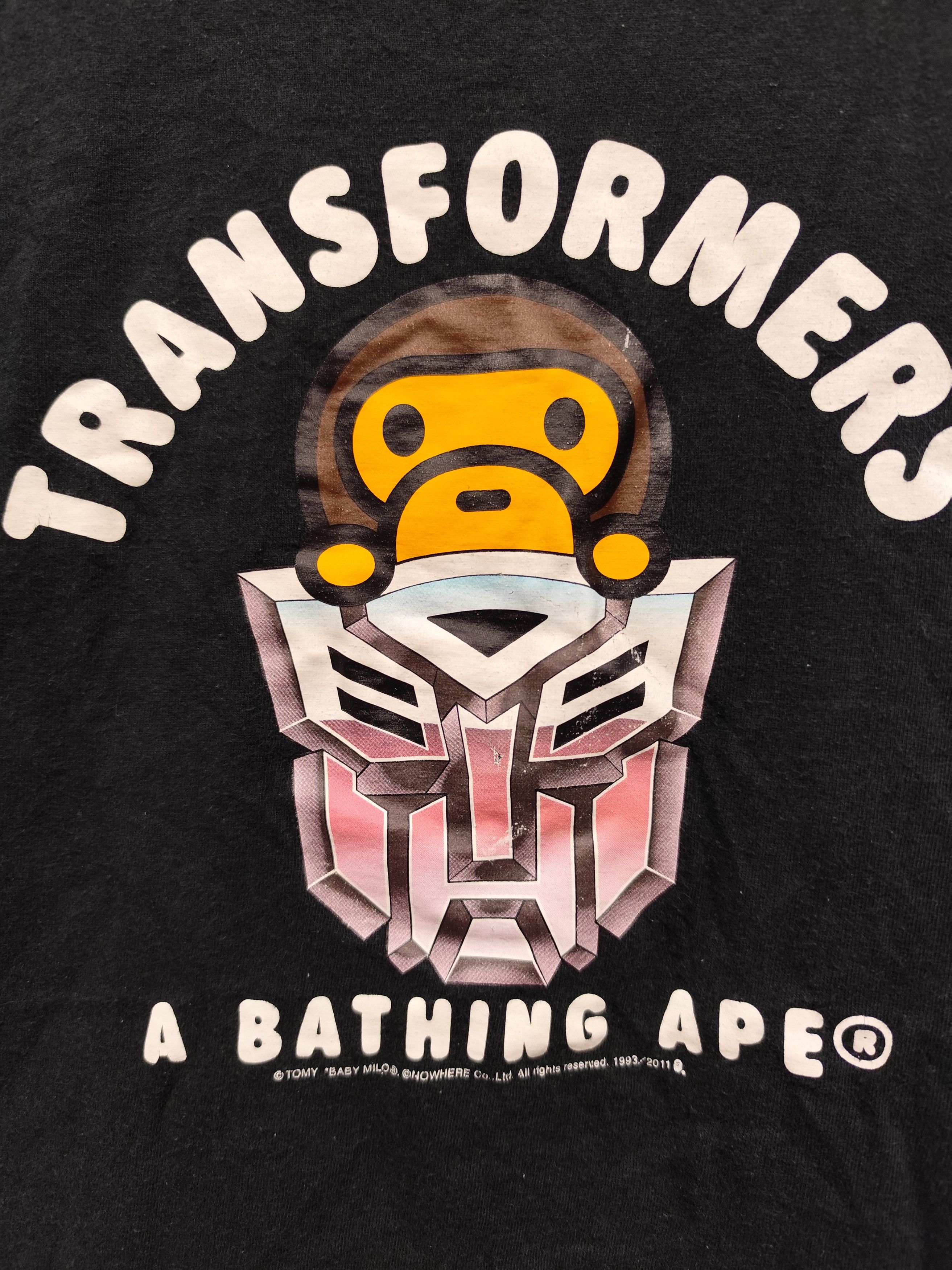 Bape Bape x Transformers Baby Milo Tee Size US L / EU 52-54 / 3 - 9 Thumbnail