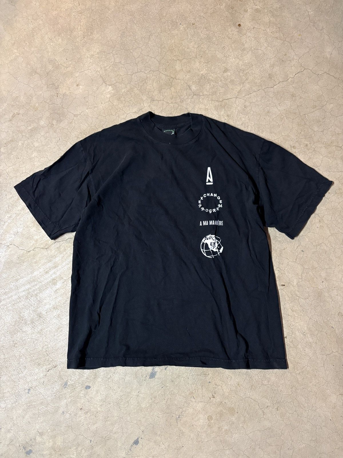 A Ma Maniere A Ma Maniere x Exchange Program Made In USA Tee Shirt Black Size US L / EU 52-54 / 3 - 1 Thumbnail