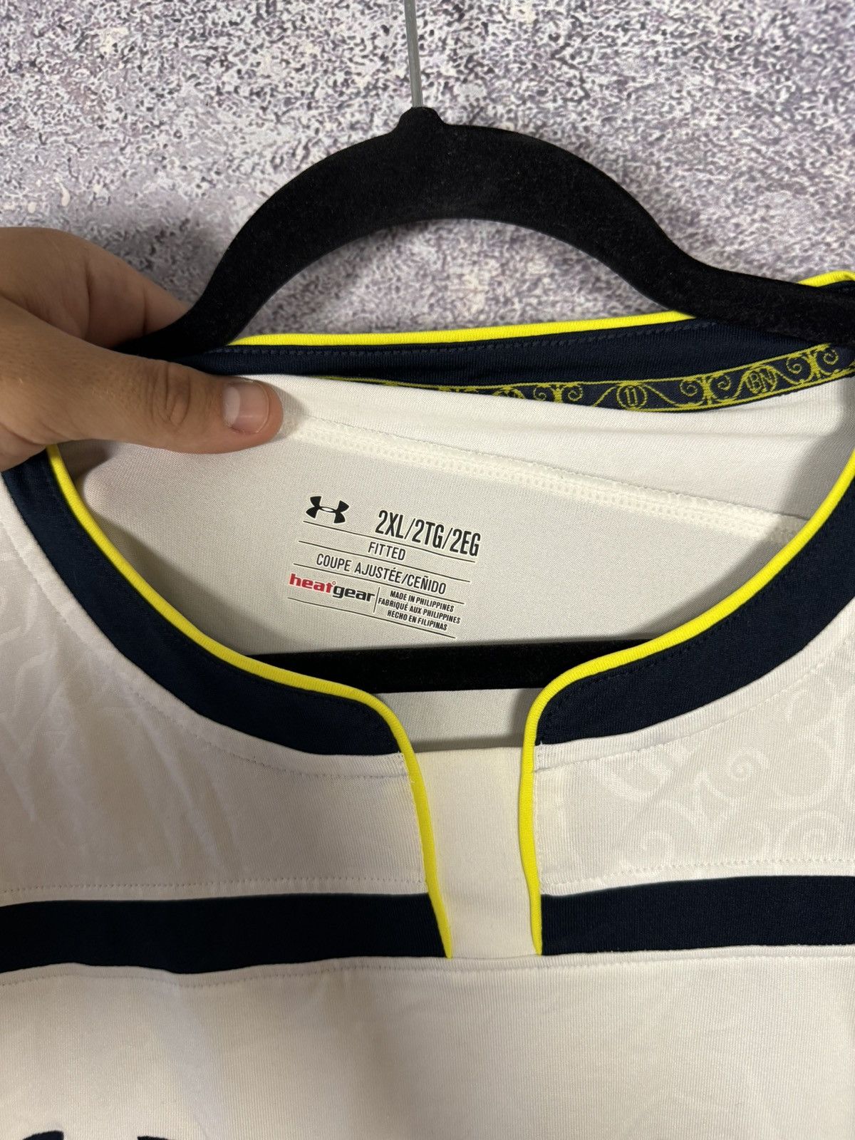 Under Armour × Vintage Vintage Tottenham 2014/15 Under Armour Soccer Jersey Size US XXL / EU 58 / 5 - 8 Thumbnail