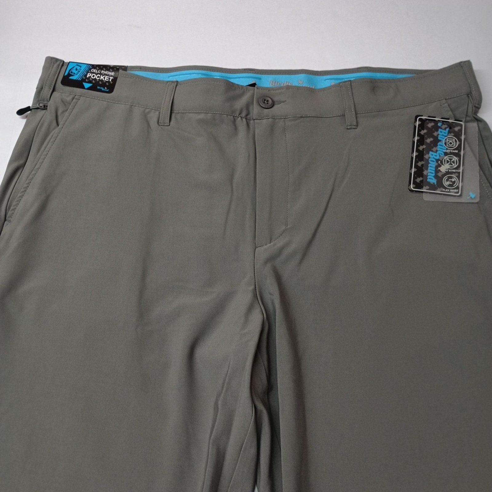 Other Birdie Bound Golf Pants Men's Size 40x32 Gray Flex Straight Size US 40 / EU 56 - 4 Thumbnail