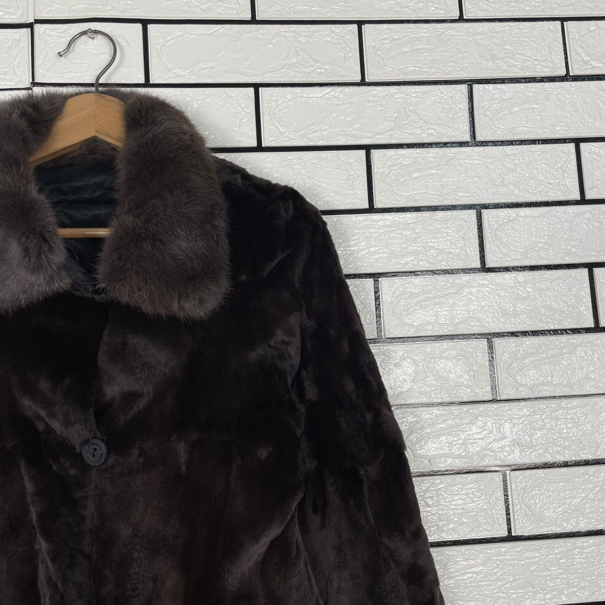 Japanese Brand Fur Nakamura Texture Colar Fur Jacket Size S / US 4 / IT 40 - 7 Thumbnail