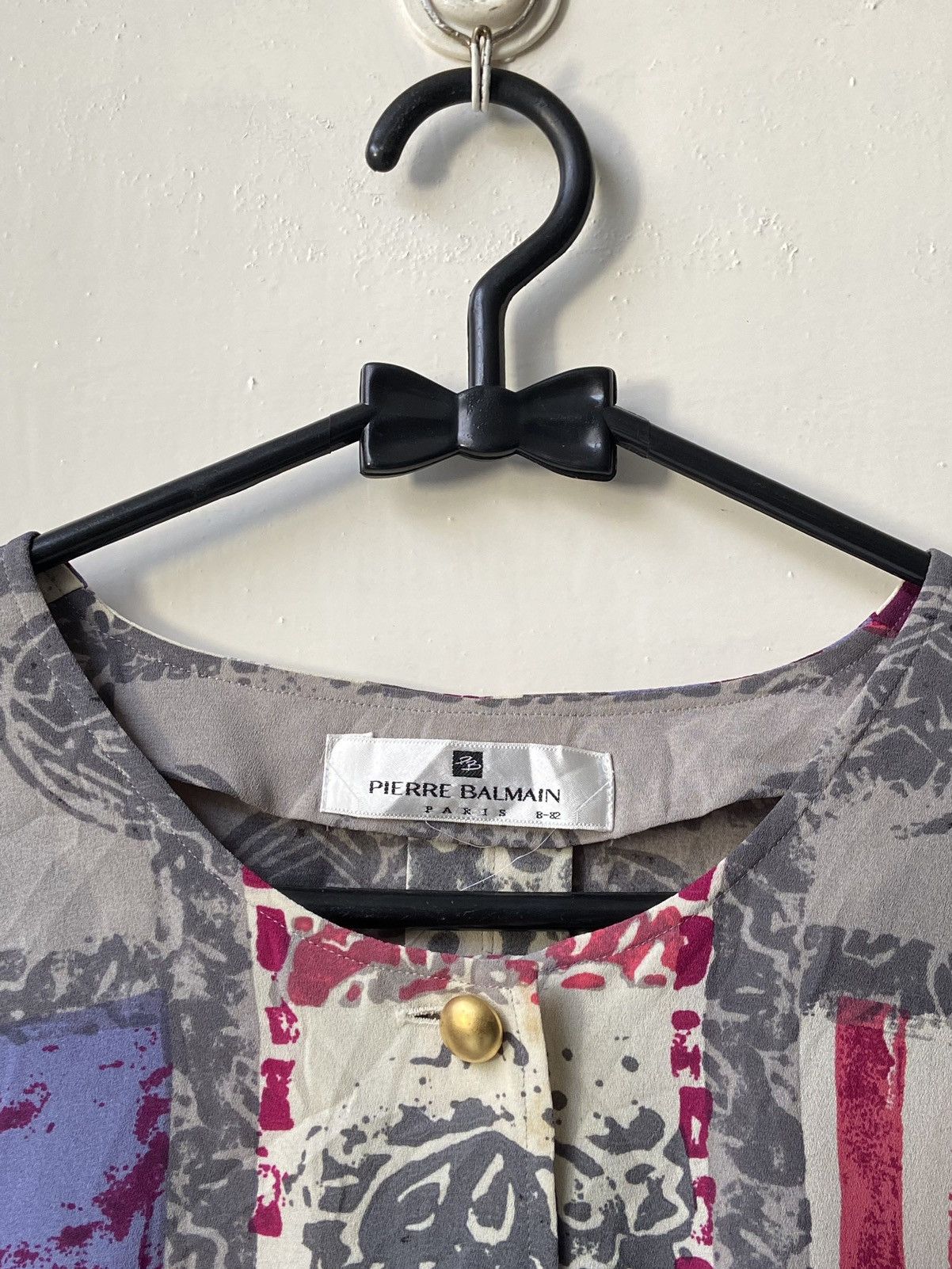Pierre Balmain PIERRE BALMAIN PARIS Blouse Size S / US 4 / IT 40 - 14 Thumbnail