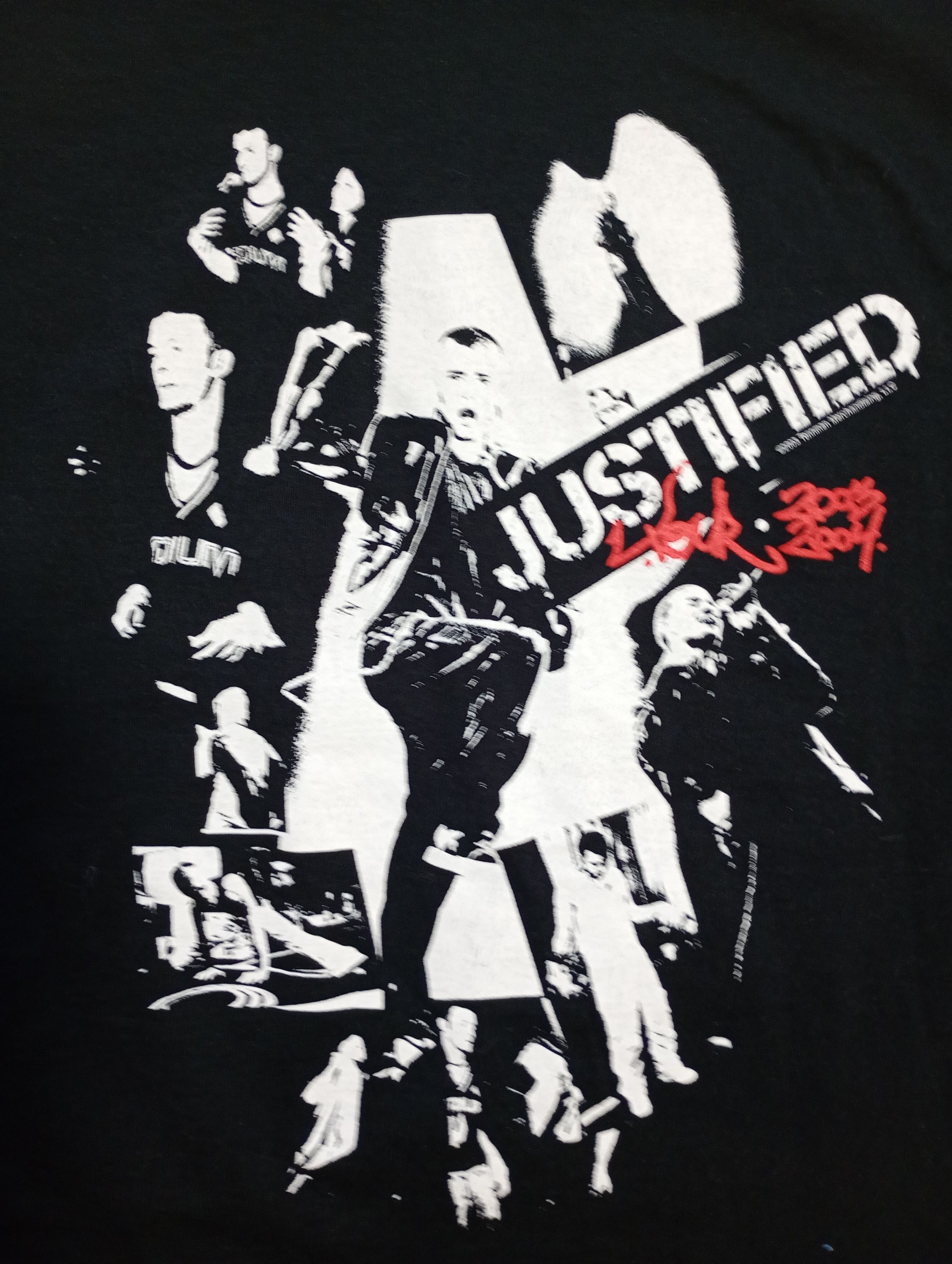 Band Tees × Fruit Of The Loom Justified Tour 2003-2004 Fruit of the Loom T-Shirt Size US S / EU 44-46 / 1 - 6 Thumbnail