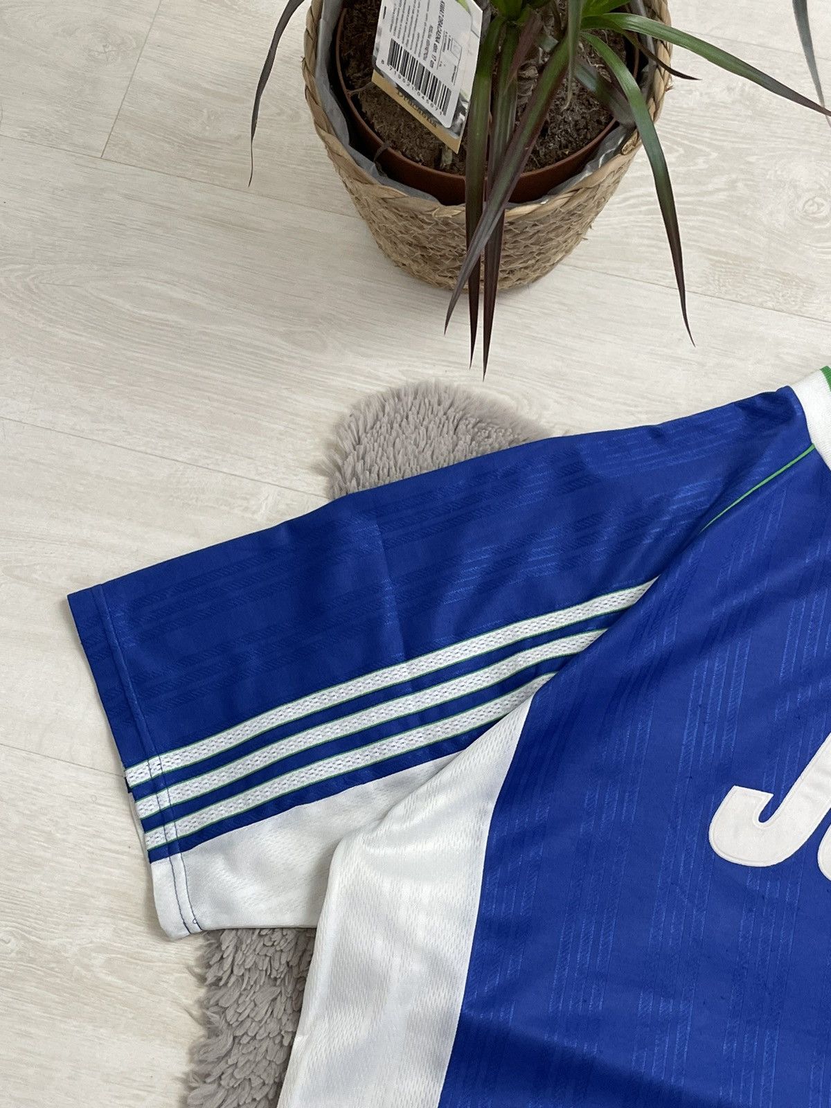 Adidas × Vintage Adidas Vintage 1998 Soccer Jersey Oversized Center Logo Y2k Size US XL / EU 56 / 4 - 4 Thumbnail
