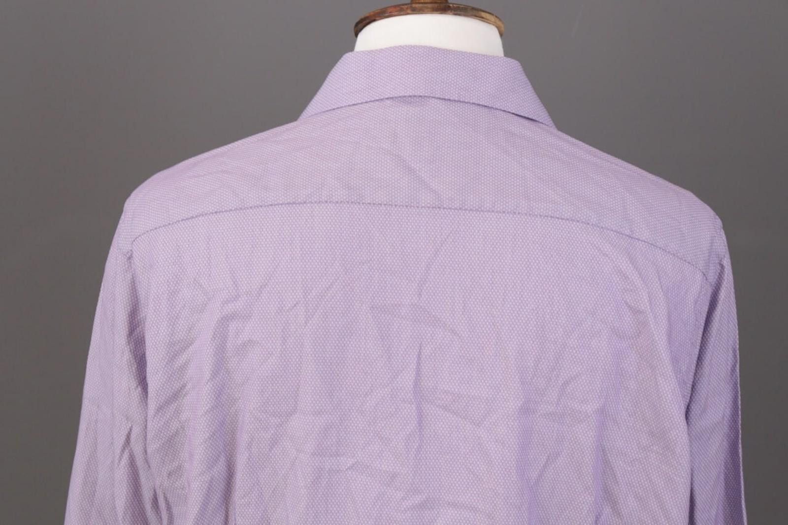 Eton Eton Contemporary Purple Oxford Shirt Size 45 / 17.75 / XXL Size US XXL / EU 58 / 5 - 12 Thumbnail