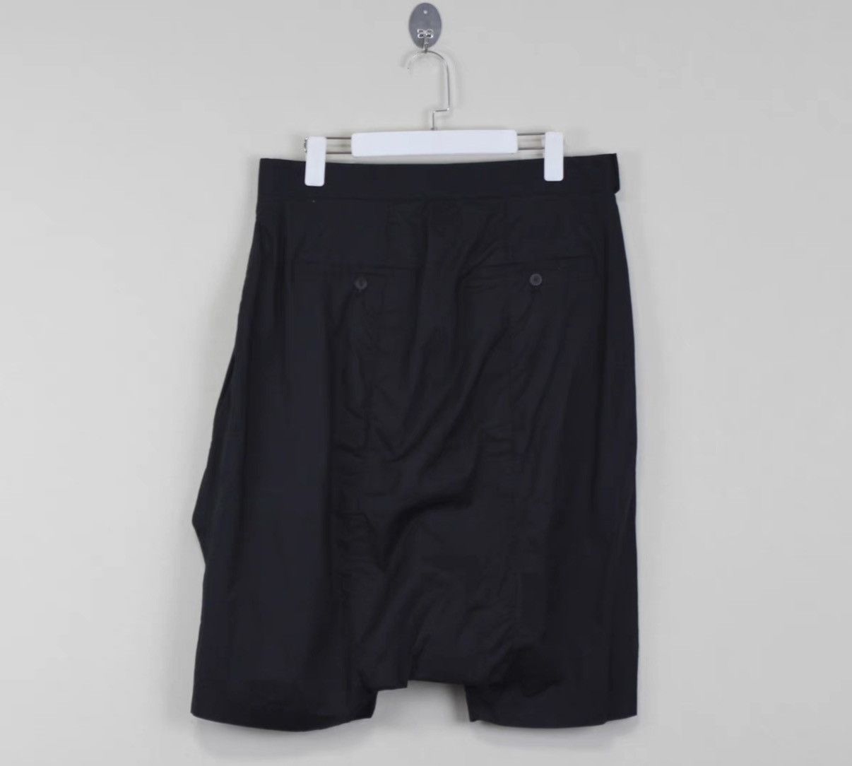Rick Owens Rick Owens Mainline Classic Diagonal-Fly Tailored Shorts Size US 38 / EU 54 - 2 Thumbnail