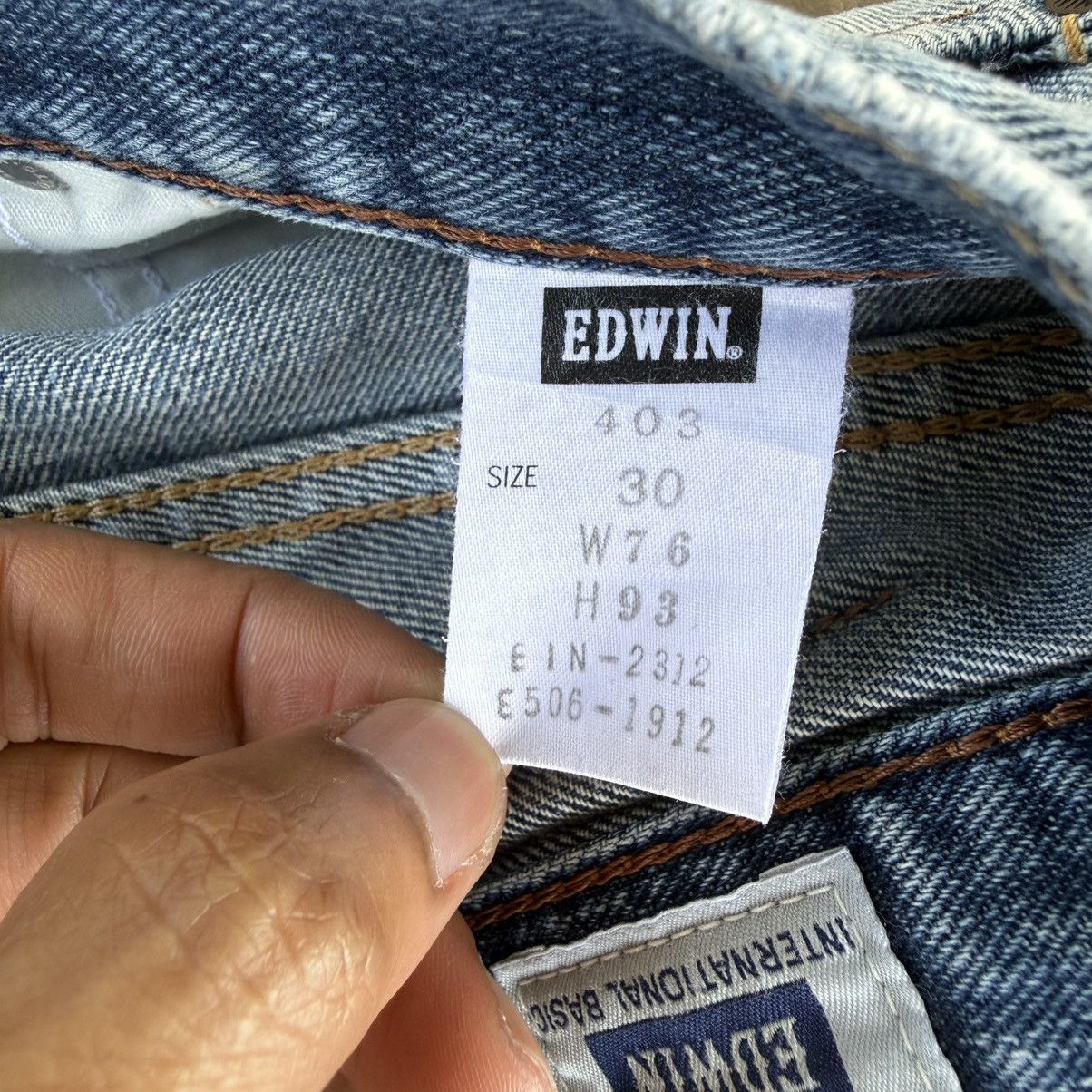 Edwin Vintage Edwin Faded Denim Jean Pants W31 Size US 31 - 14 Thumbnail