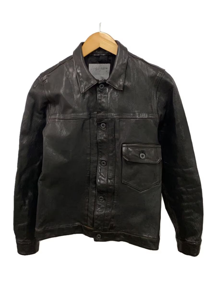 Yohji Yamamoto yohji yamamoto POUR HOMME HG-Y31-702 Leather jacket Size US M / EU 48-50 / 2 - 1 Thumbnail