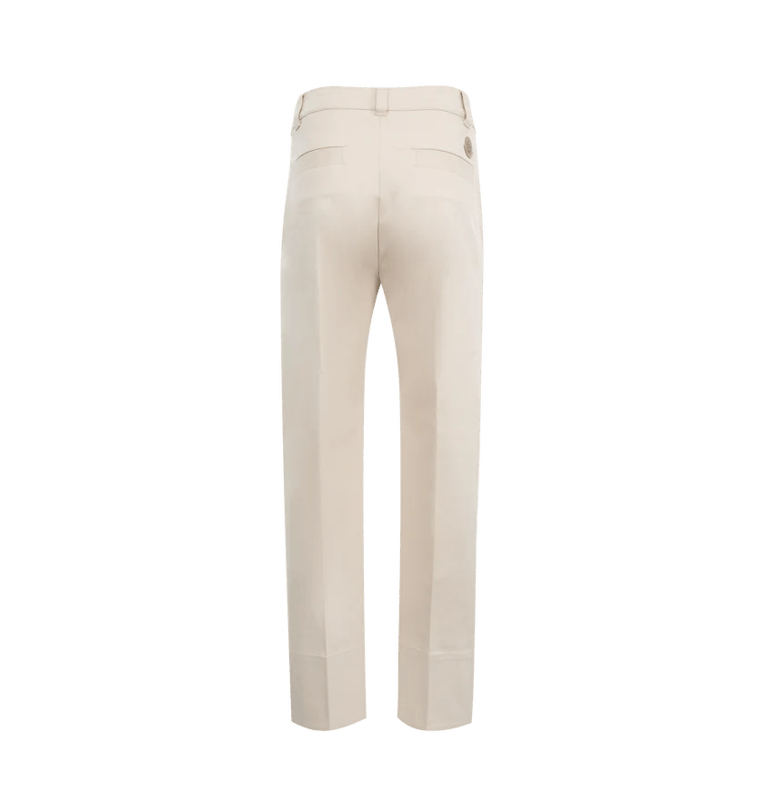 Moncler o1s22i1n1124 Cotton Drill Pant in Beige Size US 36 / EU 52 - 2 Thumbnail