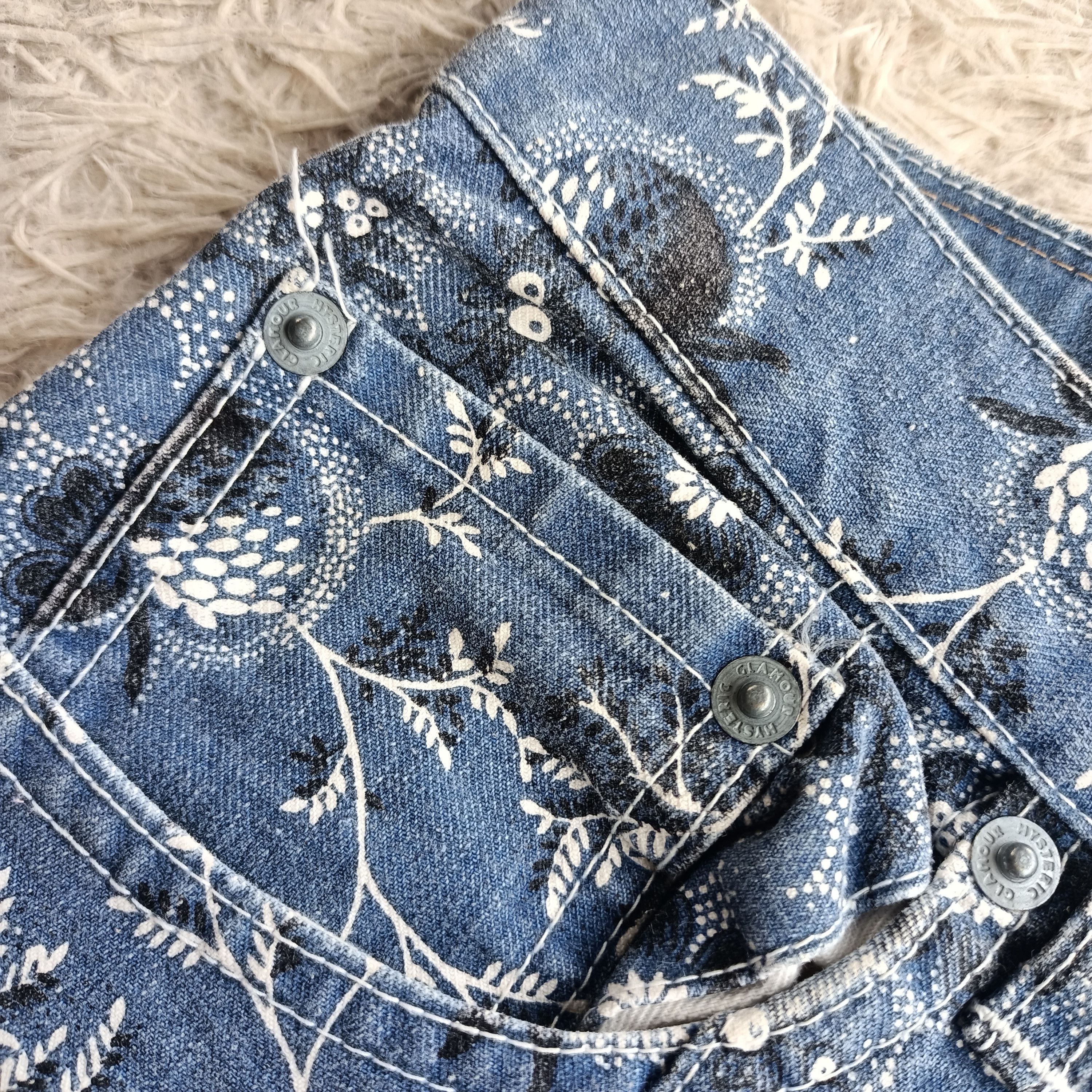 Hysteric Glamour Hysteric Glamour floral patch work flare pants Size US 29 - 6 Thumbnail