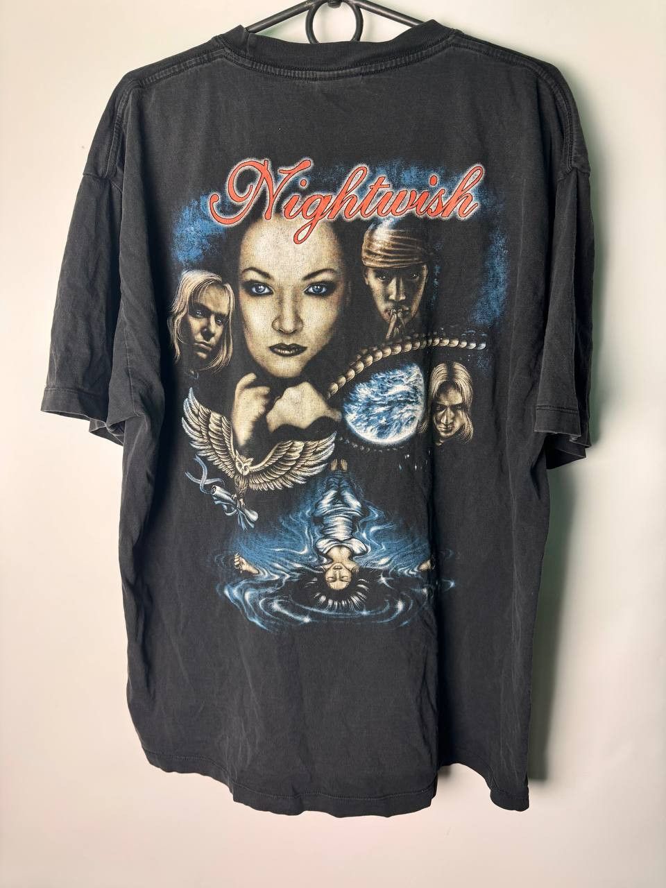 Band Tees Vintage streetwear 90's Nightwish Band Tour T-Shirt Size US XL / EU 56 / 4 - 4 Thumbnail