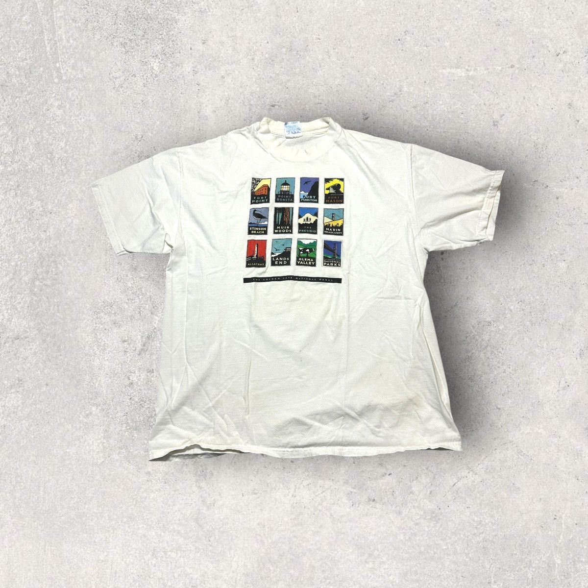 Hanes × Vintage Vintage Golden Gate National Parks tee Size US XL / EU 56 / 4 - 1 Thumbnail