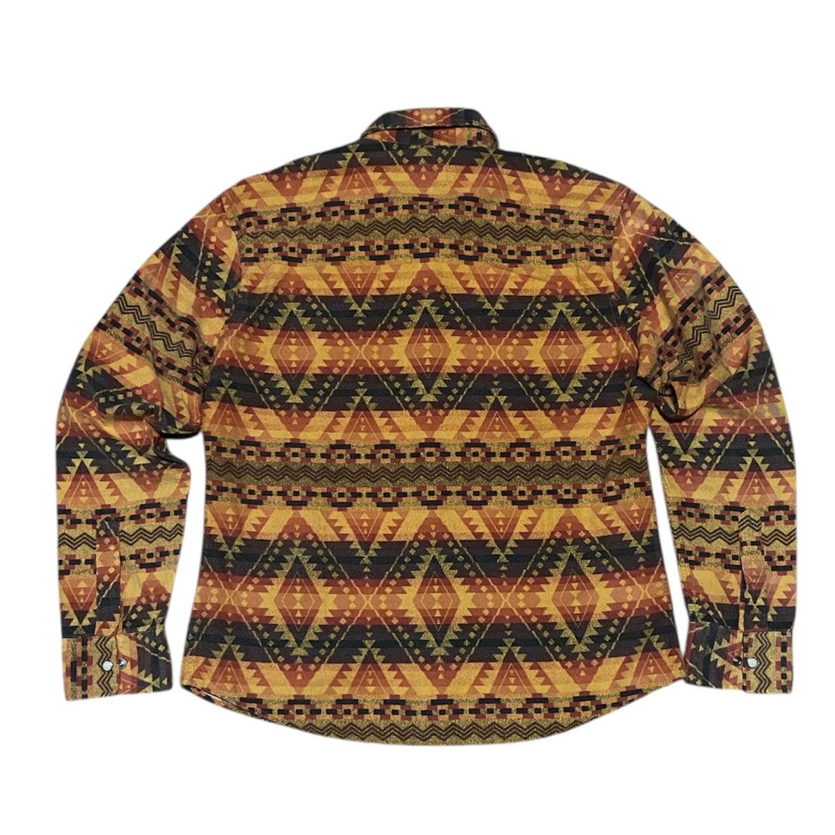 If Six Was Nine × Japanese Brand × PPFM PPFM Navajo Motif Button Shirts Size US L / EU 52-54 / 3 - 2 Thumbnail