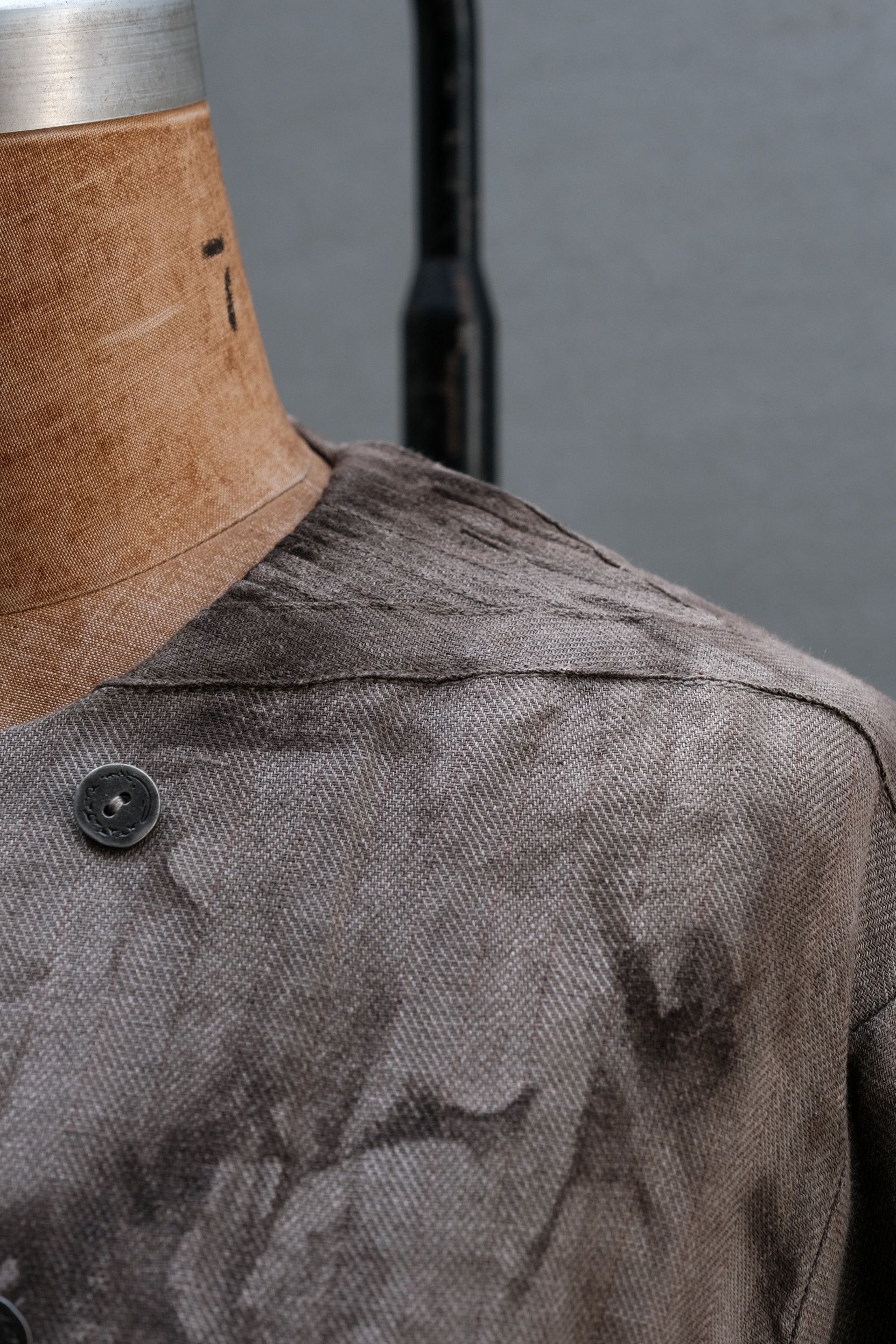 Professor.E Professor.E Forgotten Materials Collarless Shirt Size US S / EU 44-46 / 1 - 4 Thumbnail