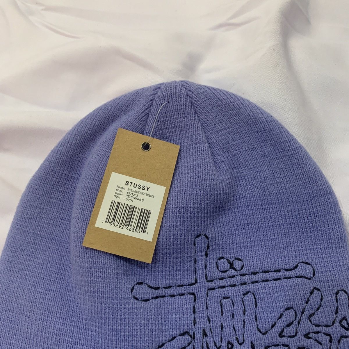 Stussy × Vintage Stussy Stitch Basic Logo Skullcap Size ONE SIZE - 2 Thumbnail