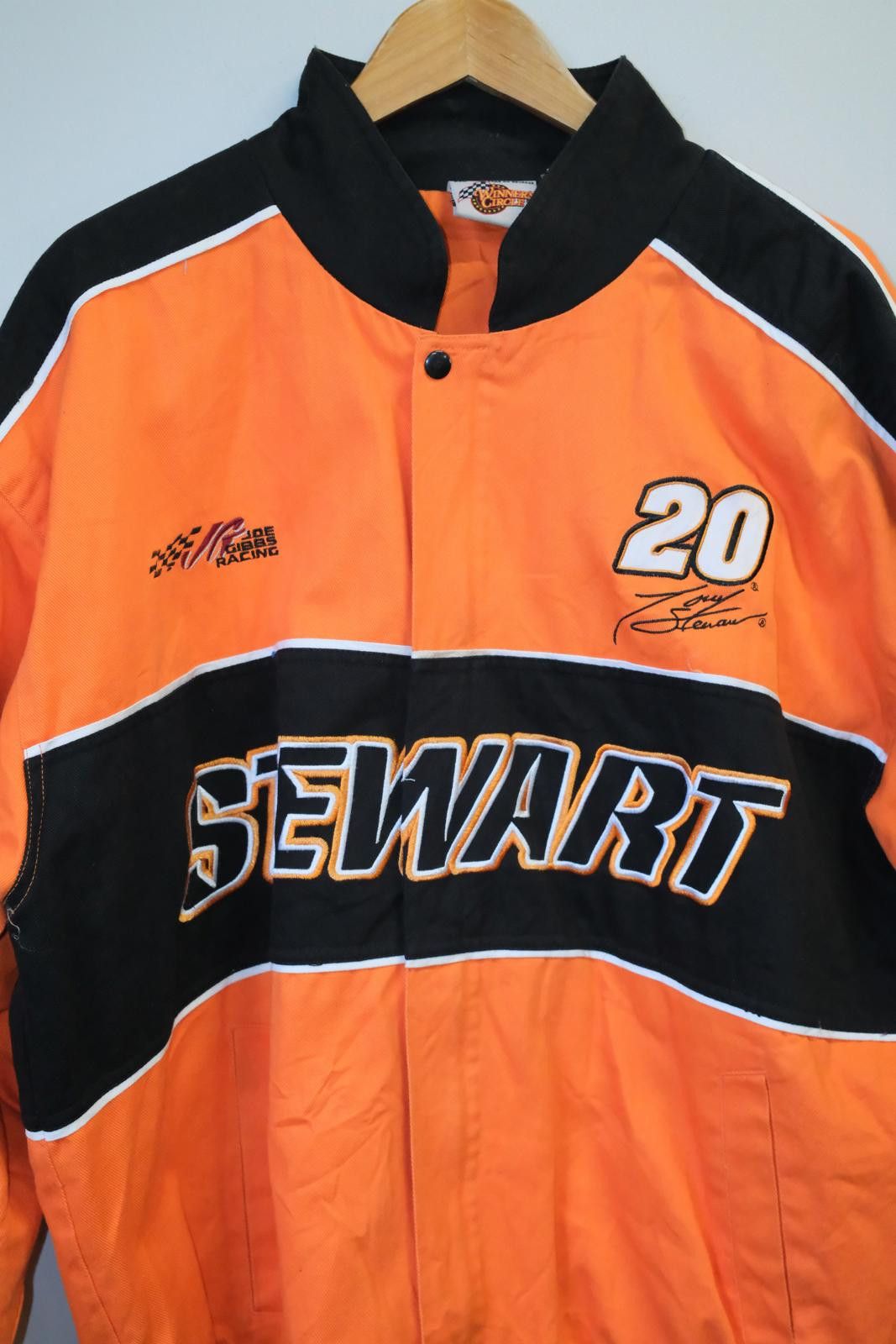 Winners Circle 90's Winner's Circle Stewart #20 Spellout Racing Jacket Size XXL / US 16-18 / IT 52-54 - 3 Thumbnail