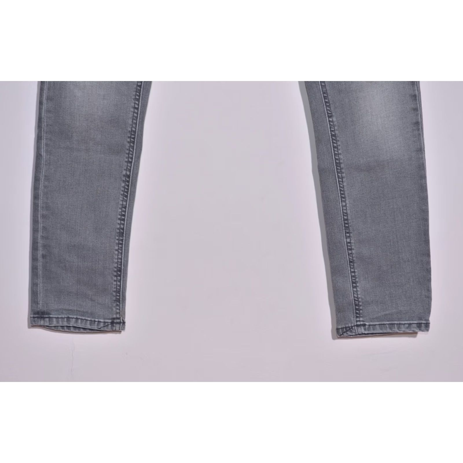 Nudie Jeans Nudie Jeans Slim Jeans Mens W30 L30 Mid Grey Stretch Tight Terry 5-Pocket Denim Slim Skinny Jeans W30 L30 Size US 30 / EU 46 - 3 Thumbnail