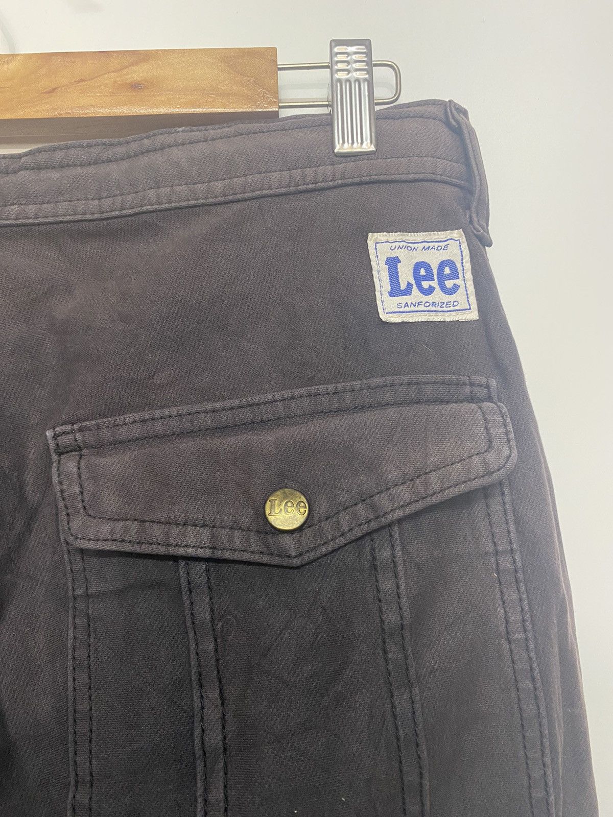 Lee × Vintage Vintage Lee Union Made Sanforized Utilities Pants Size US 30 / EU 46 - 13 Thumbnail