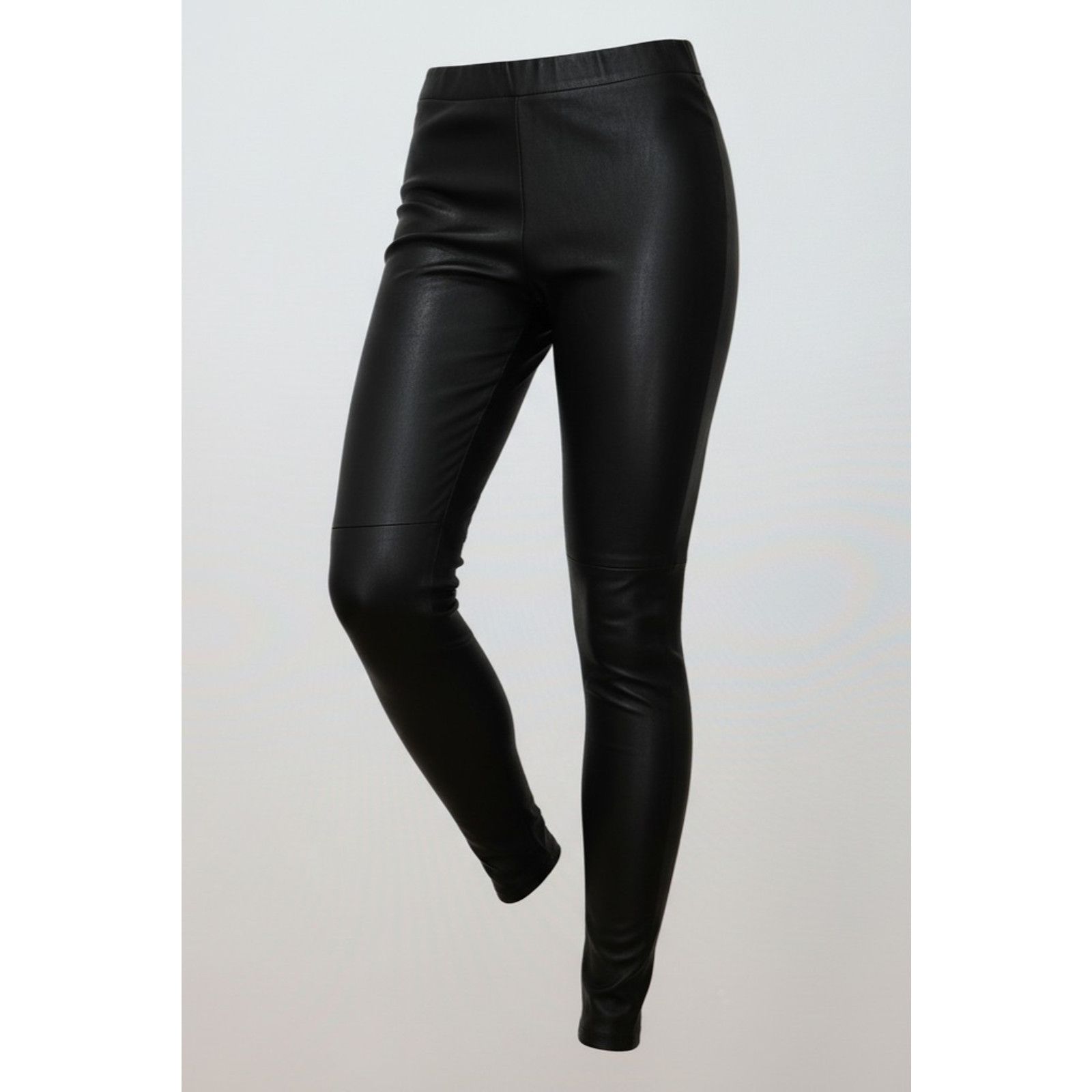 Theory THEORY Adbelle L2 Bristol Leather Leggings Pants Sz 2 $995 Size 26" / US 2 / IT 38 - 1 Thumbnail