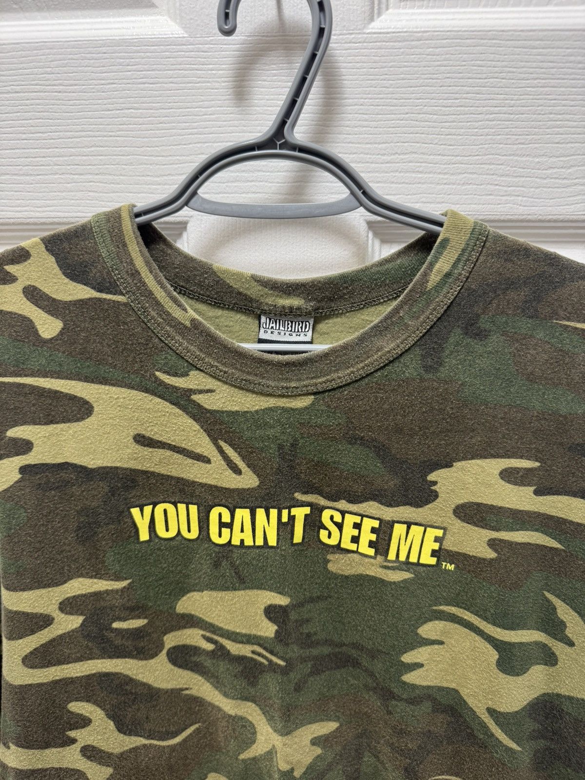 Vintage Vintage Camo John Cena Wrestling Merch You Can’t See Me Size US XL / EU 56 / 4 - 4 Thumbnail