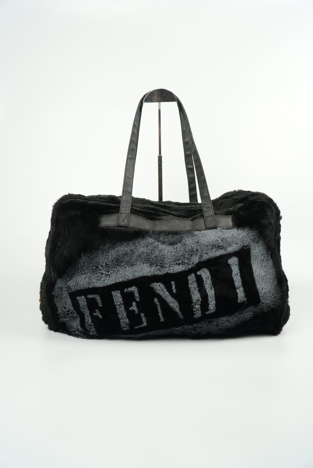Fendi Fendi Vintage Faux Fur Steamer Bag Size ONE SIZE - 1 Thumbnail