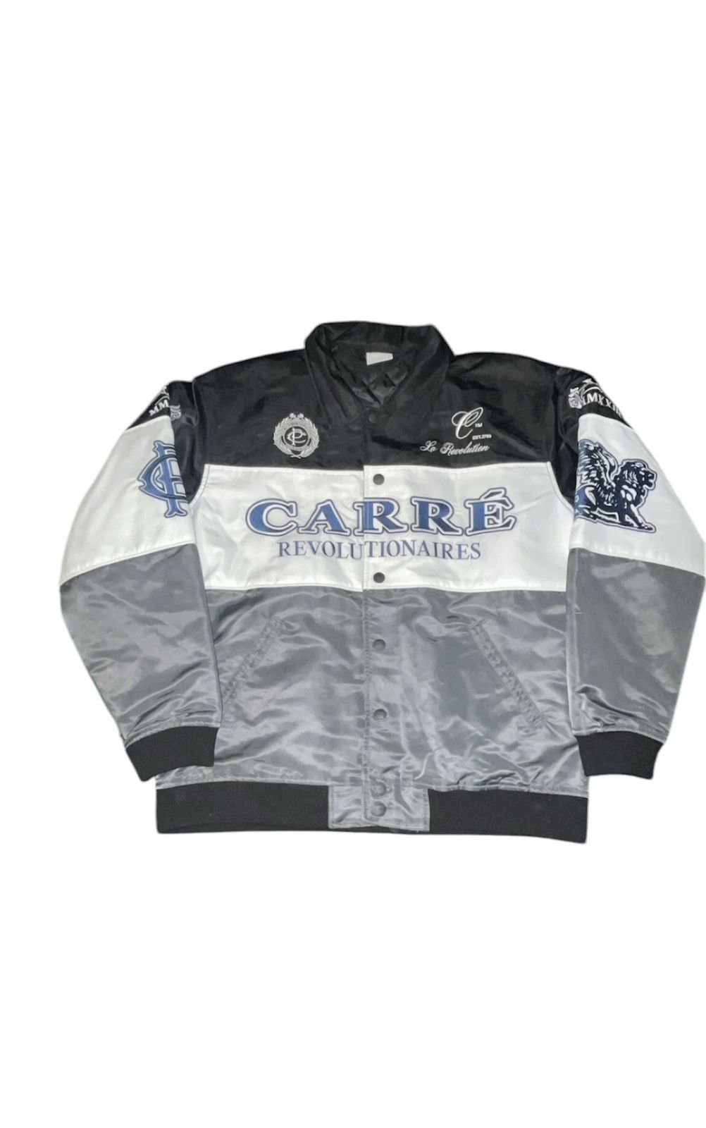 Carre × Designer CARRE LA resolution Bomber Jacket Sz L New With Tags Size US L / EU 52-54 / 3 - 1 Thumbnail