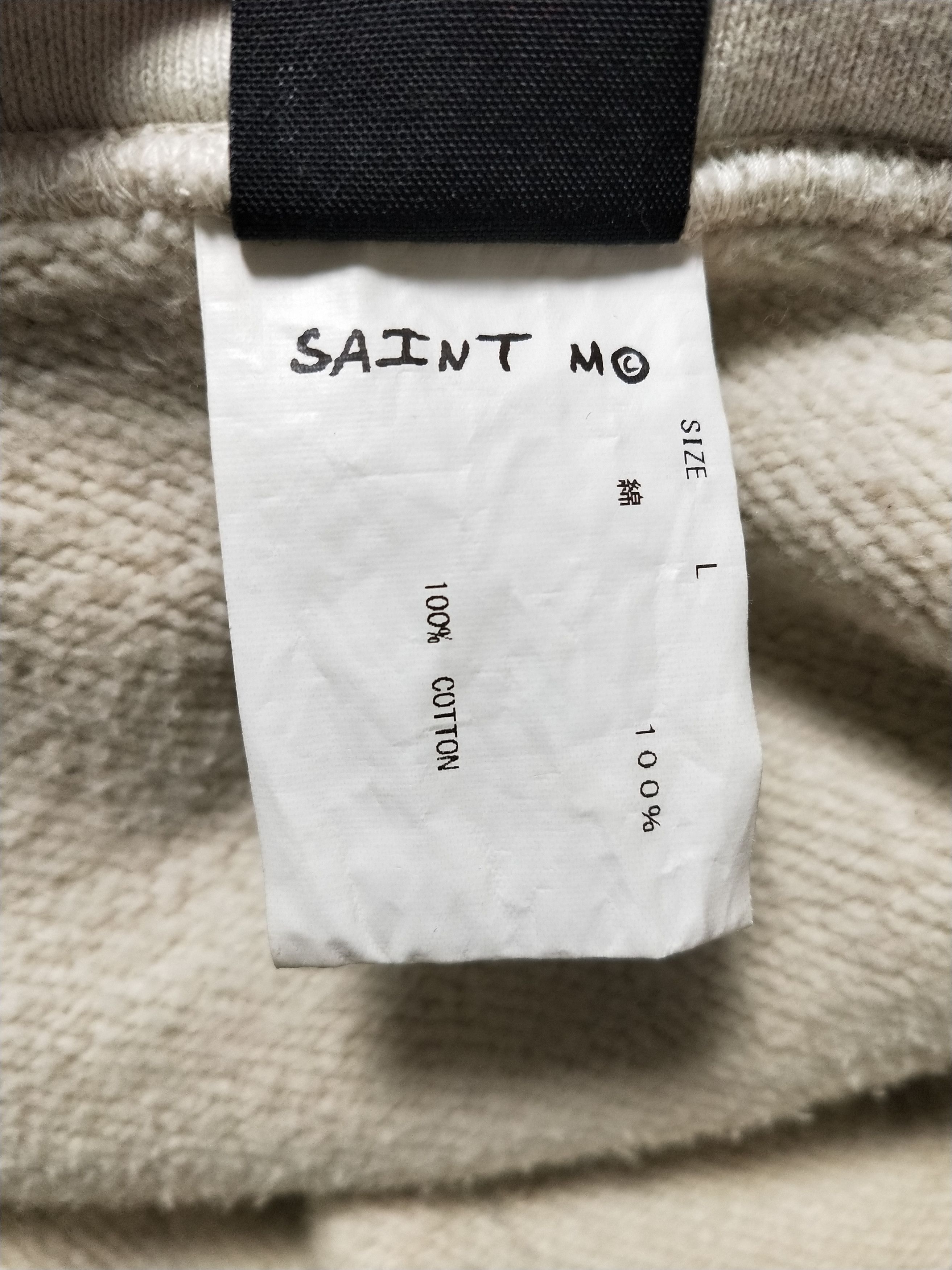 Saint Michael Denim Tears Graffiti Hoodie Size US L / EU 52-54 / 3 - 5 Thumbnail