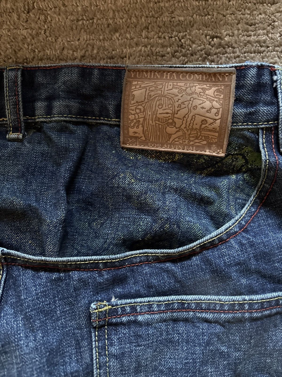 Supreme Yumin Ha Sample Wash Denim Size US 28 / EU 44 - 5 Thumbnail