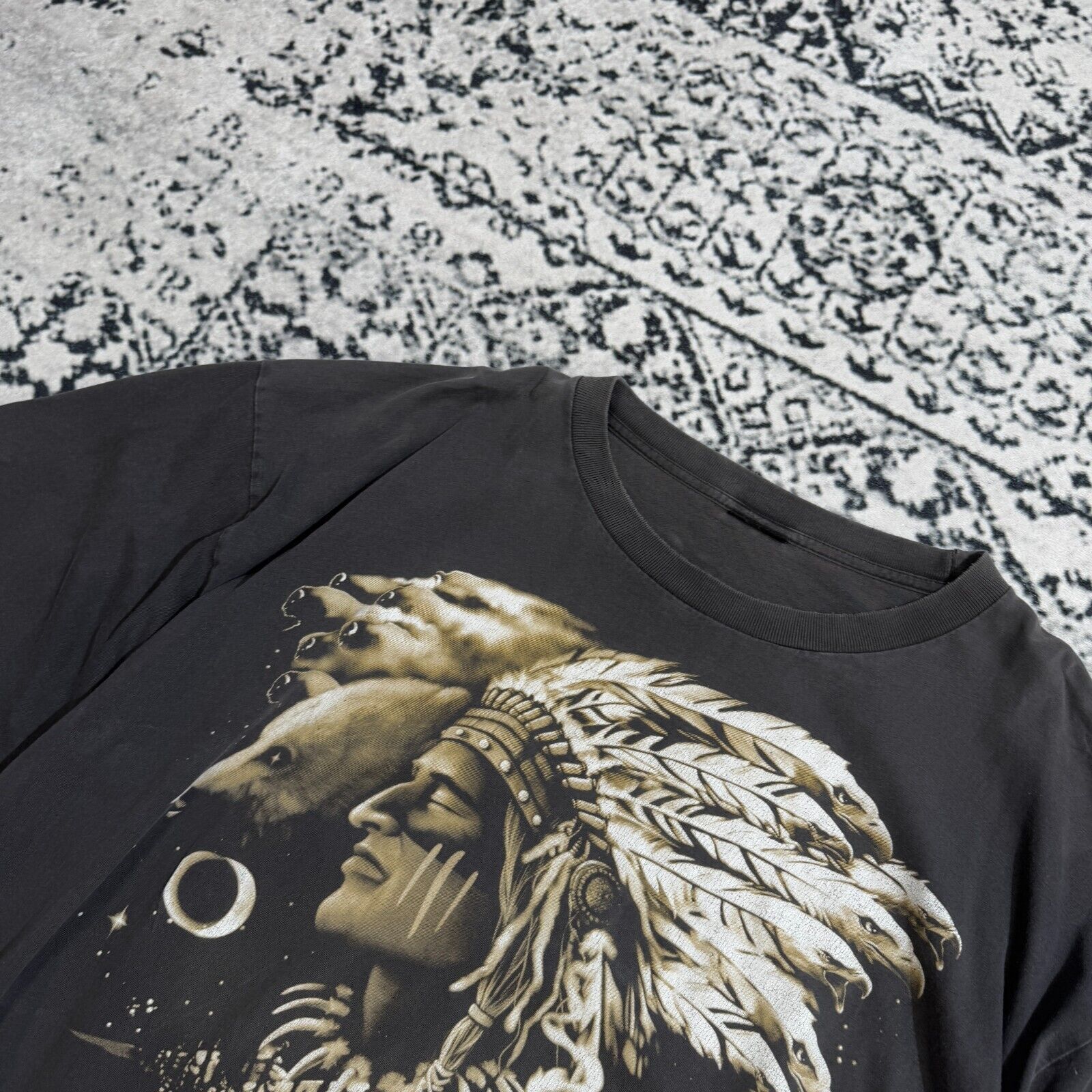 Vintage Vintage Unisex Gray Cotton T-Shirt Size XL Y2k 90s Archive Size US XL / EU 56 / 4 - 6 Thumbnail