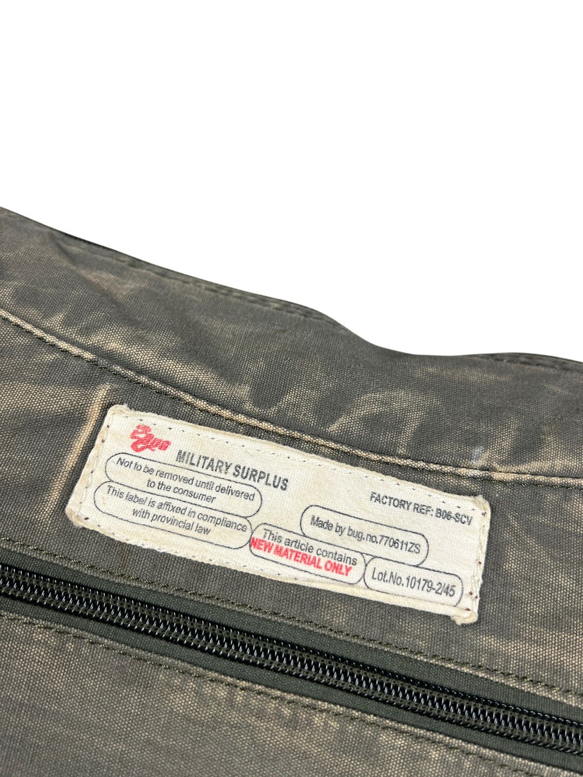 Japanese Brand Military Surplus Rebuilt Messenger Bag Size ONE SIZE - 10 Thumbnail
