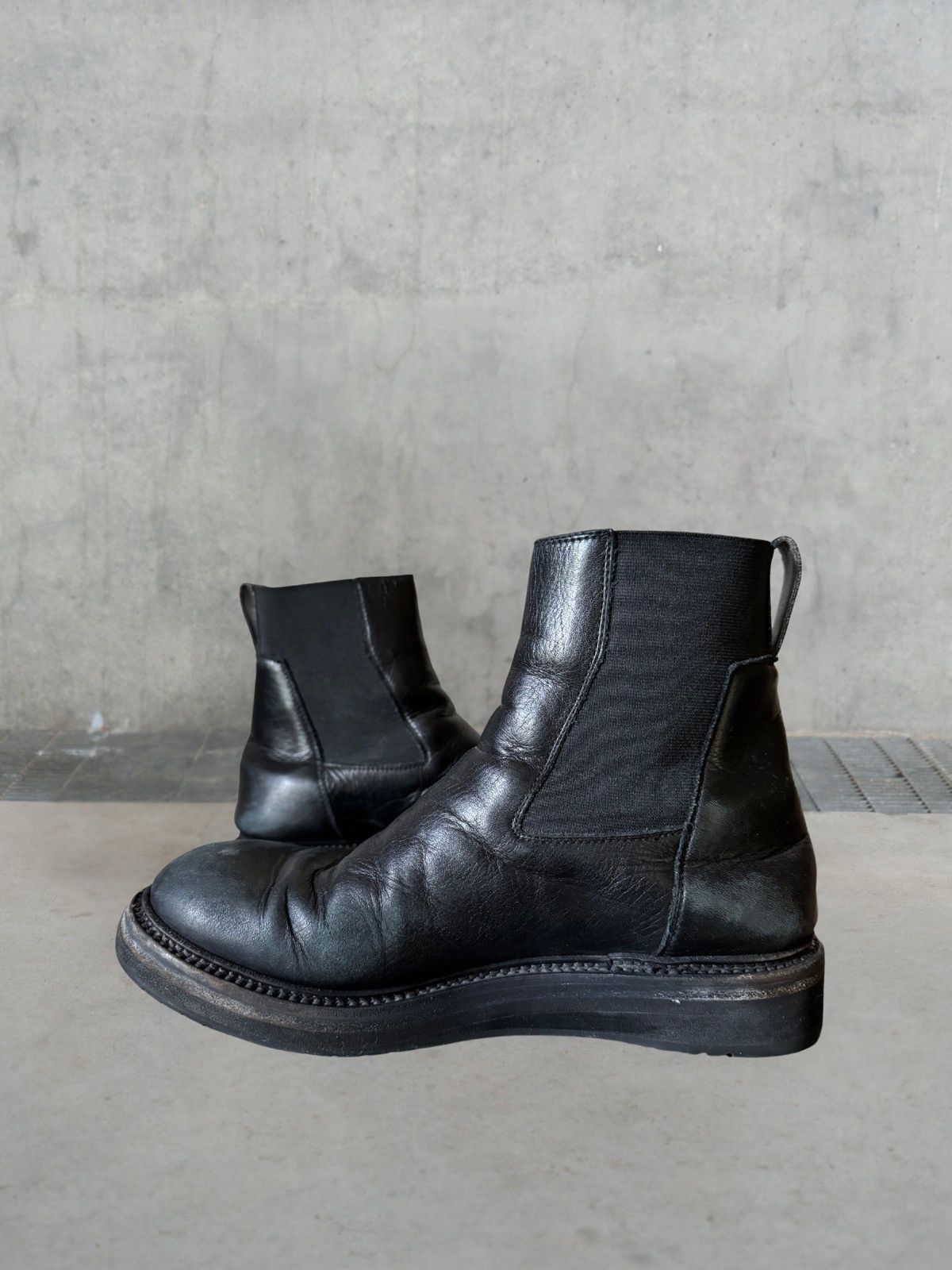 Rick Owens Rick Owens Creeper Elastic Boots Size US 6 / EU 39 - 4 Thumbnail