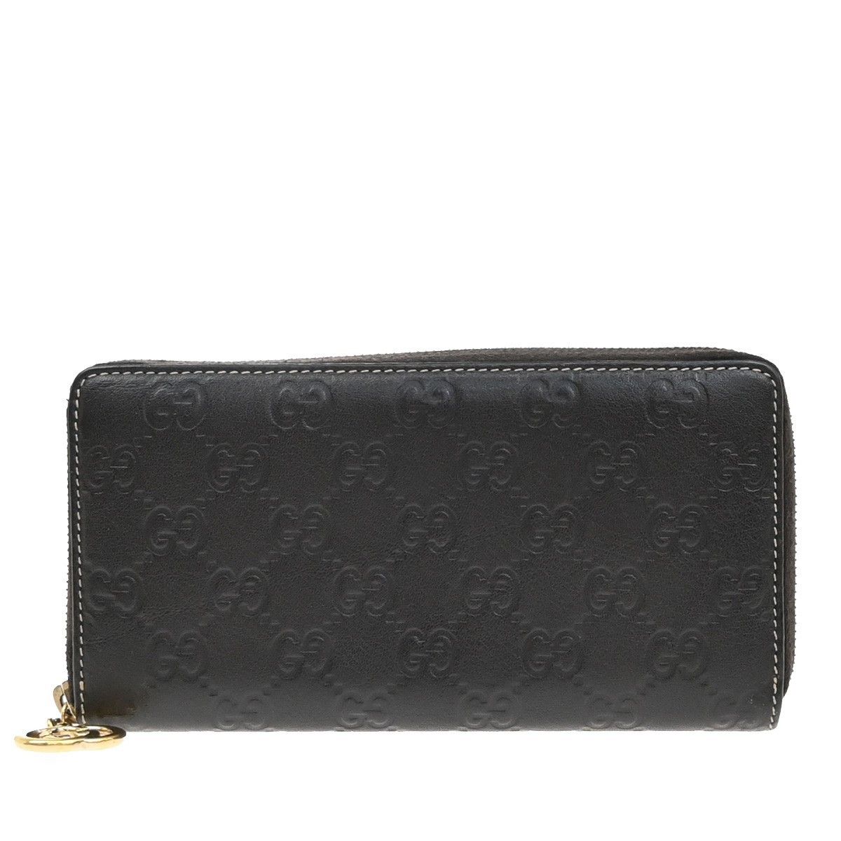 Gucci Gucci Icon Zip Around Wallet Guccissima Leather Size ONE SIZE - 1 Thumbnail