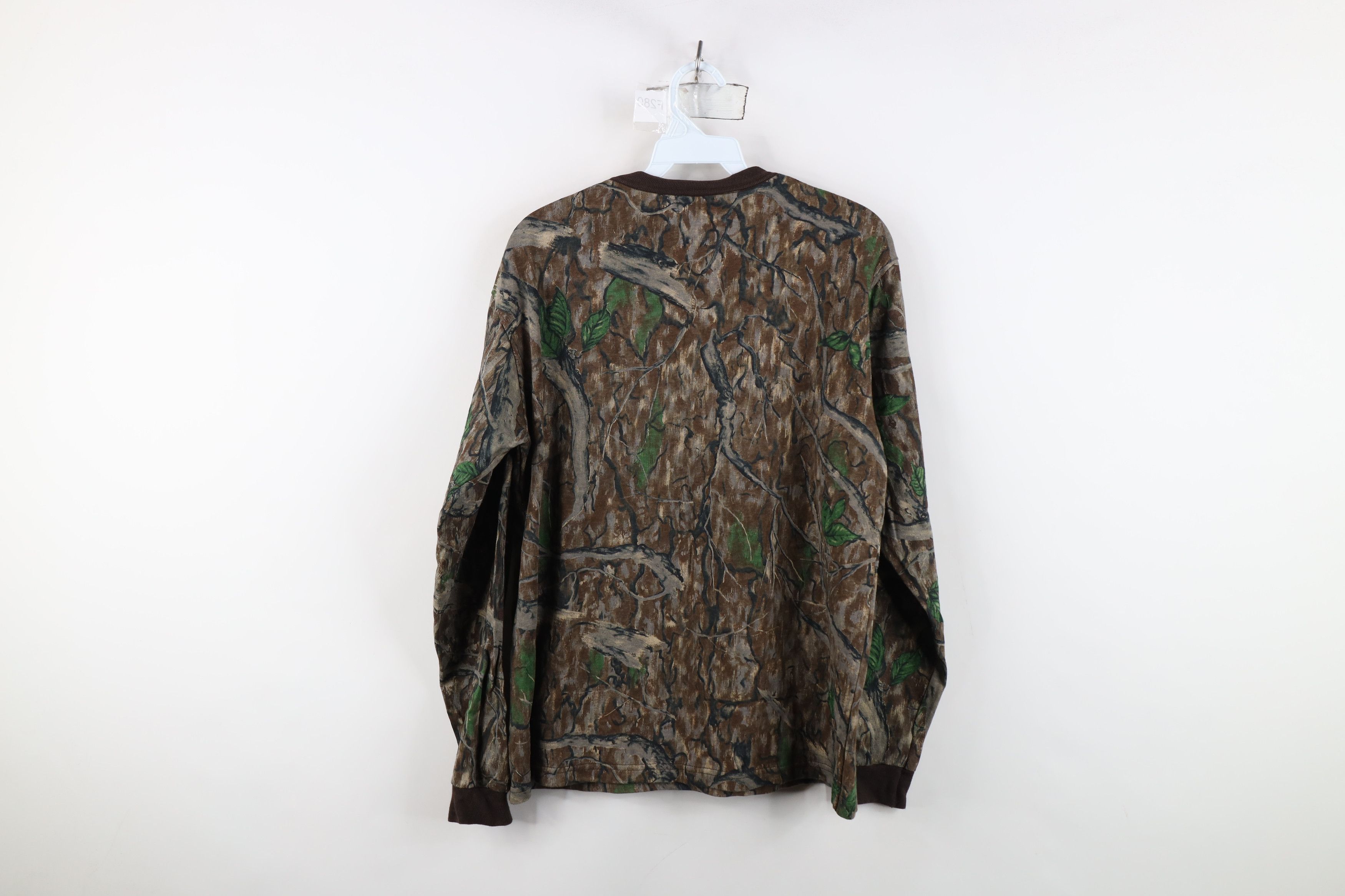 Vintage Vintage 90s Streetwear Long Sleeve T-Shirt Cotton USA Size US M / EU 48-50 / 2 - 9 Thumbnail