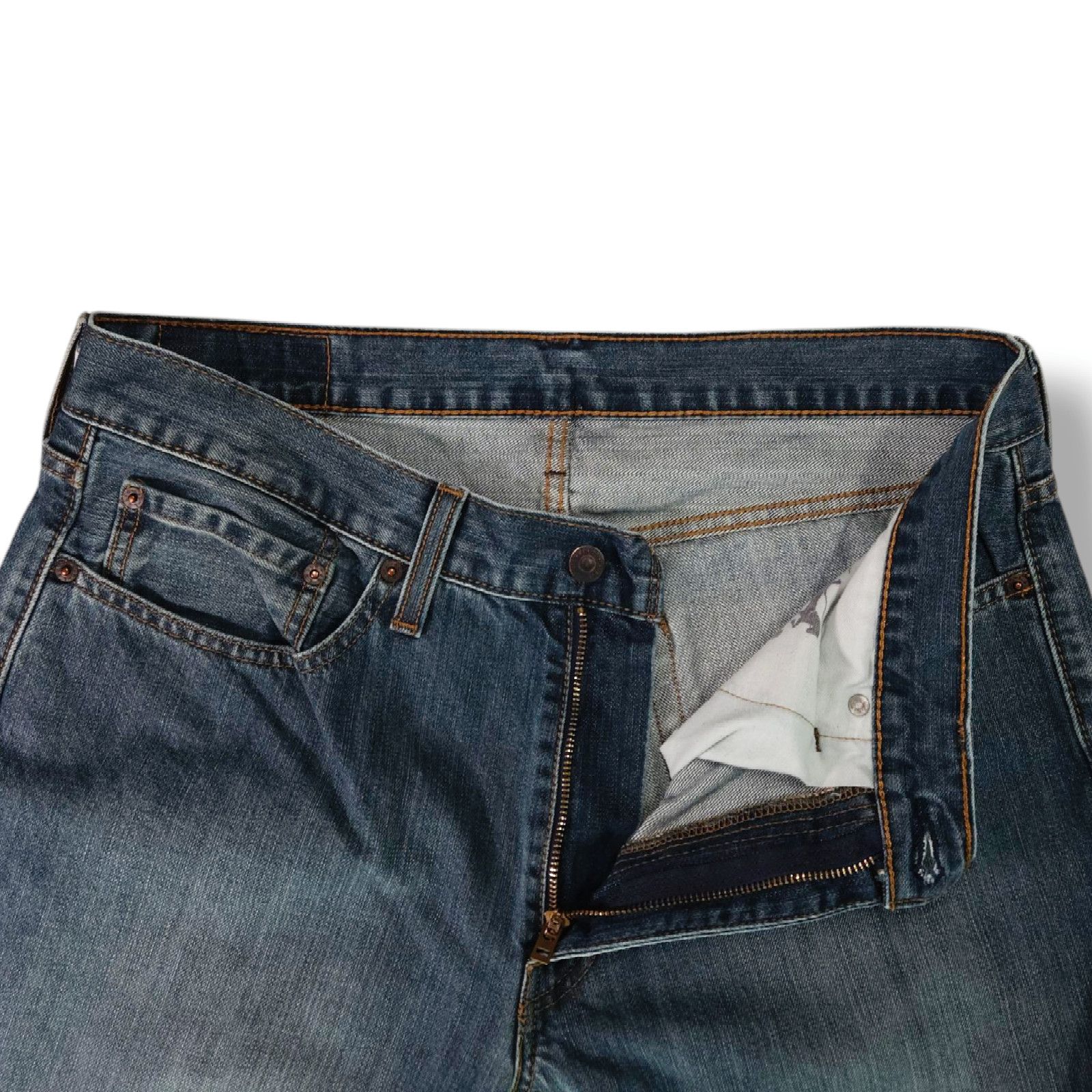 Levi's EUC Levi's 559 Relaxed Straight Leg Denim Jeans Sz. 34x32 Size US 34 / EU 50 - 4 Thumbnail