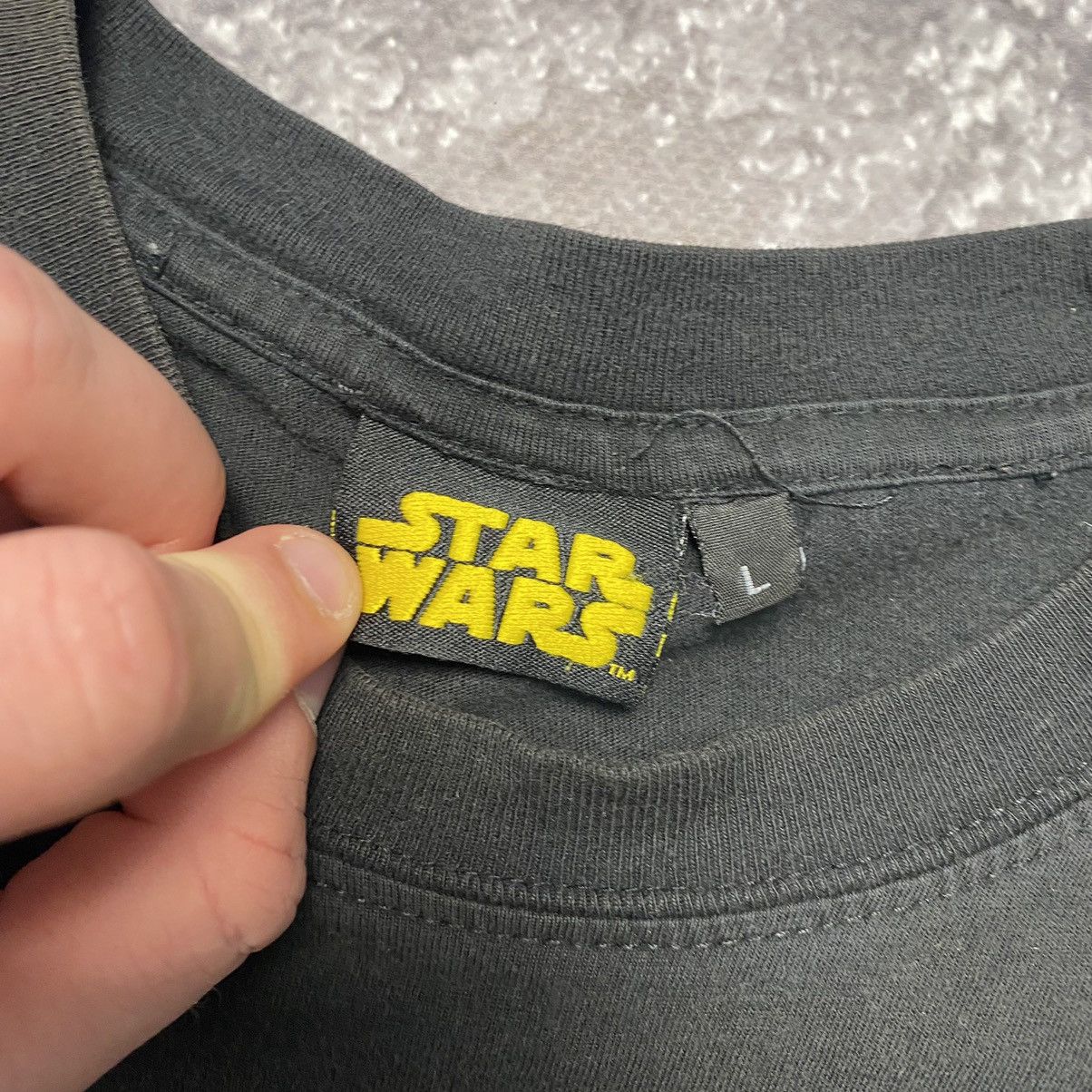 Star Wars × Vintage Vintage Star Wars Darth Vader 77 black faded movie tee Size US L / EU 52-54 / 3 - 8 Thumbnail