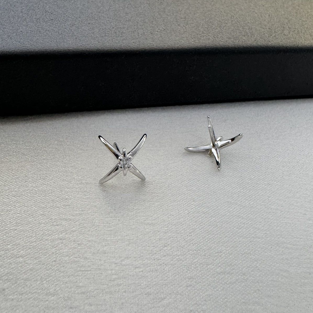 Other CZ Star Stud Earrings for Men Women Size ONE SIZE - 2 Thumbnail