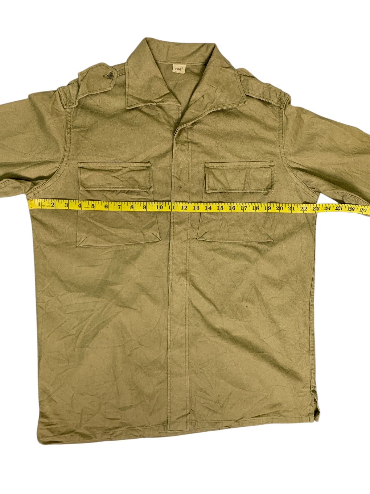 Vintage Rare Design Vintage Military Safari Jacket Hidden Button Up Size US M / EU 48-50 / 2 - 8 Thumbnail