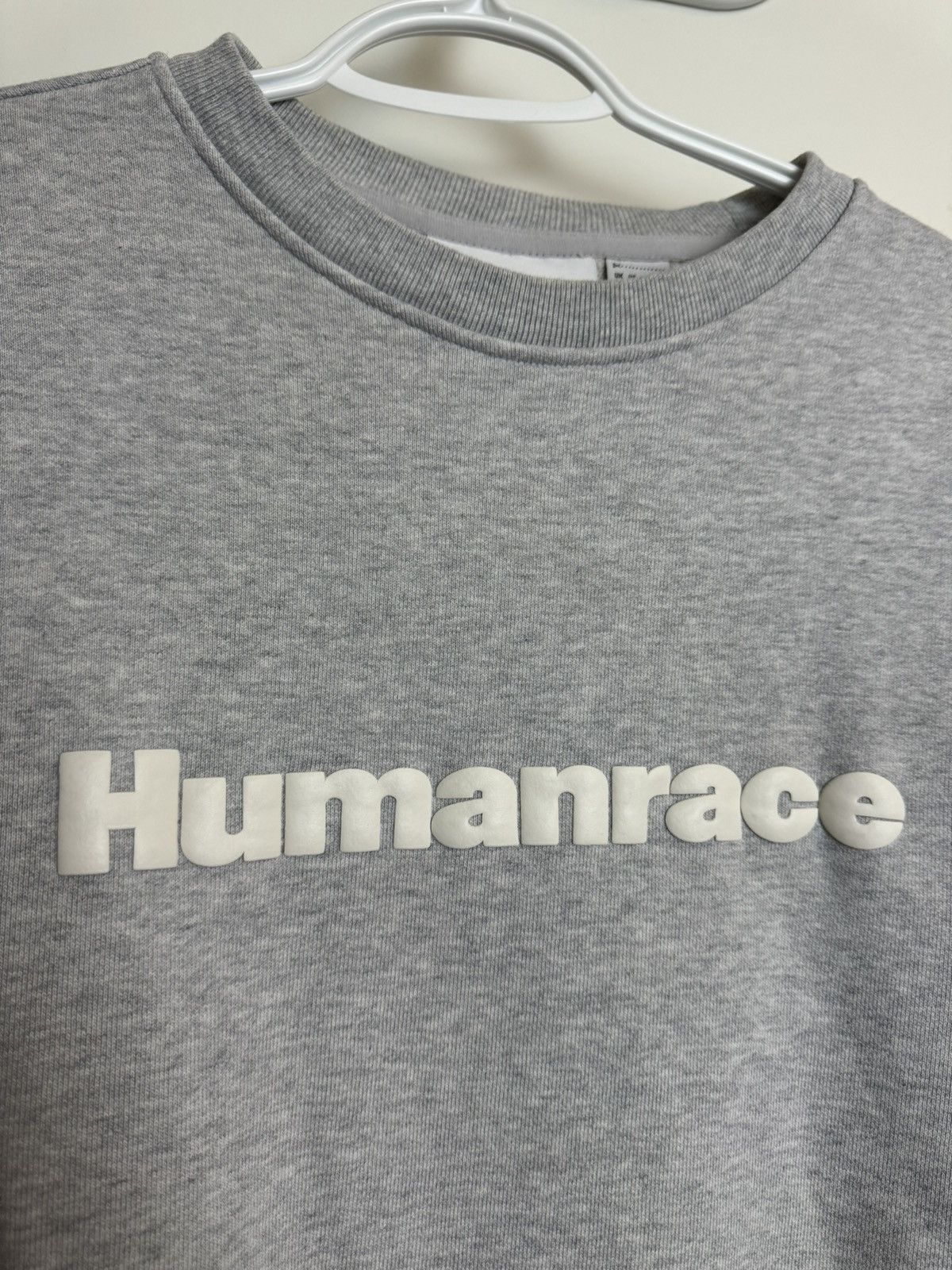 Adidas × Humanrace × Pharrell Humanrace x Adidas Grey Logo Sweatshirt Size US M / EU 48-50 / 2 - 2 Thumbnail