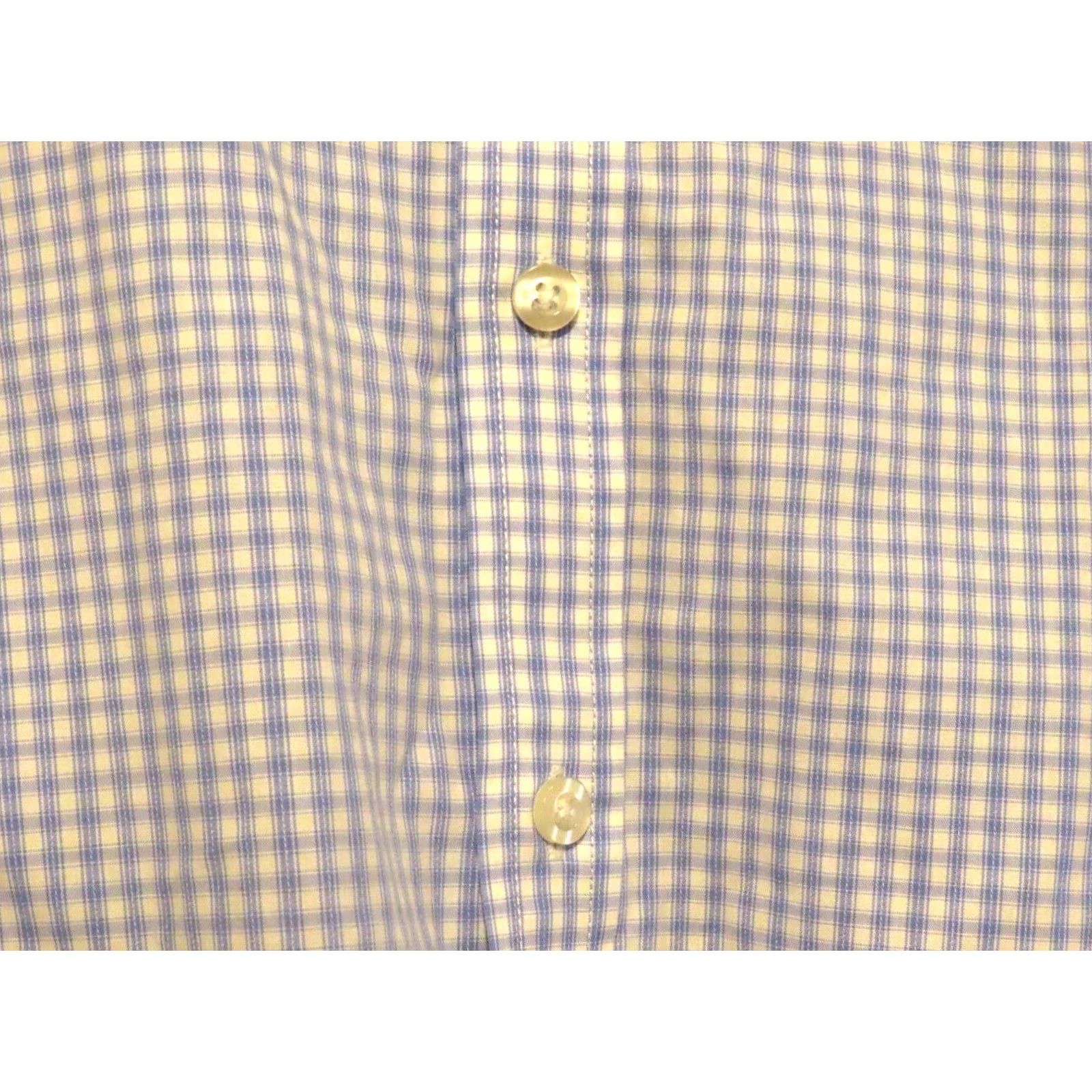 Michael Kors Michael Kors Dress Shirt Mens 34 Regular Non-Iron Blue Striped Button Up Shirt Striped Dress Shirt Mens RegularPurple Size US S / EU 44-46 / 1 - 4 Thumbnail