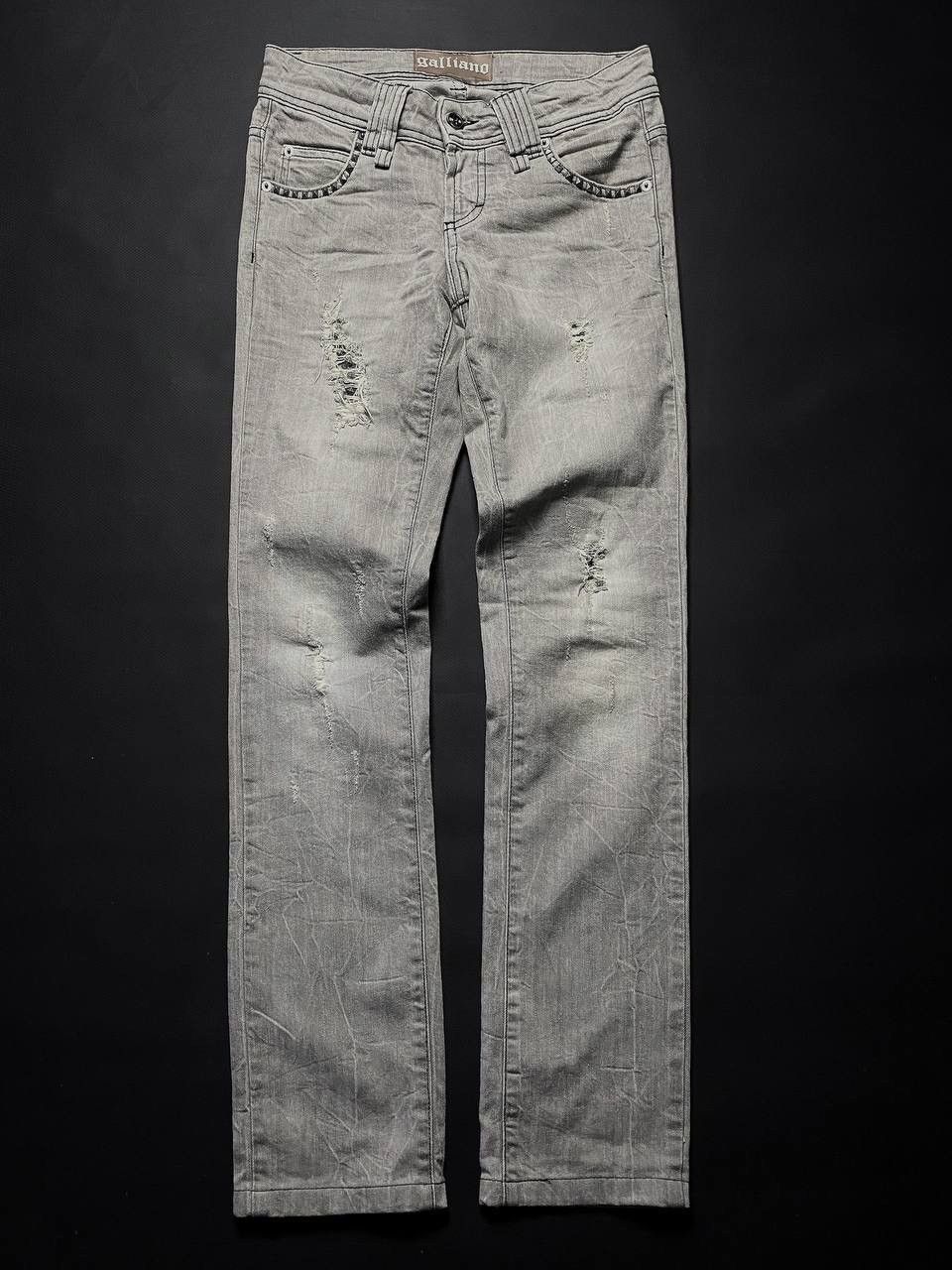 John Galliano Galiano Glamour Spikes Pants Size 29" - 1 Thumbnail