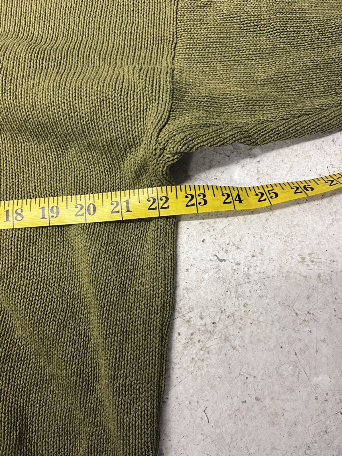 Vintage Vintage green knit sweater Size US M / EU 48-50 / 2 - 4 Thumbnail